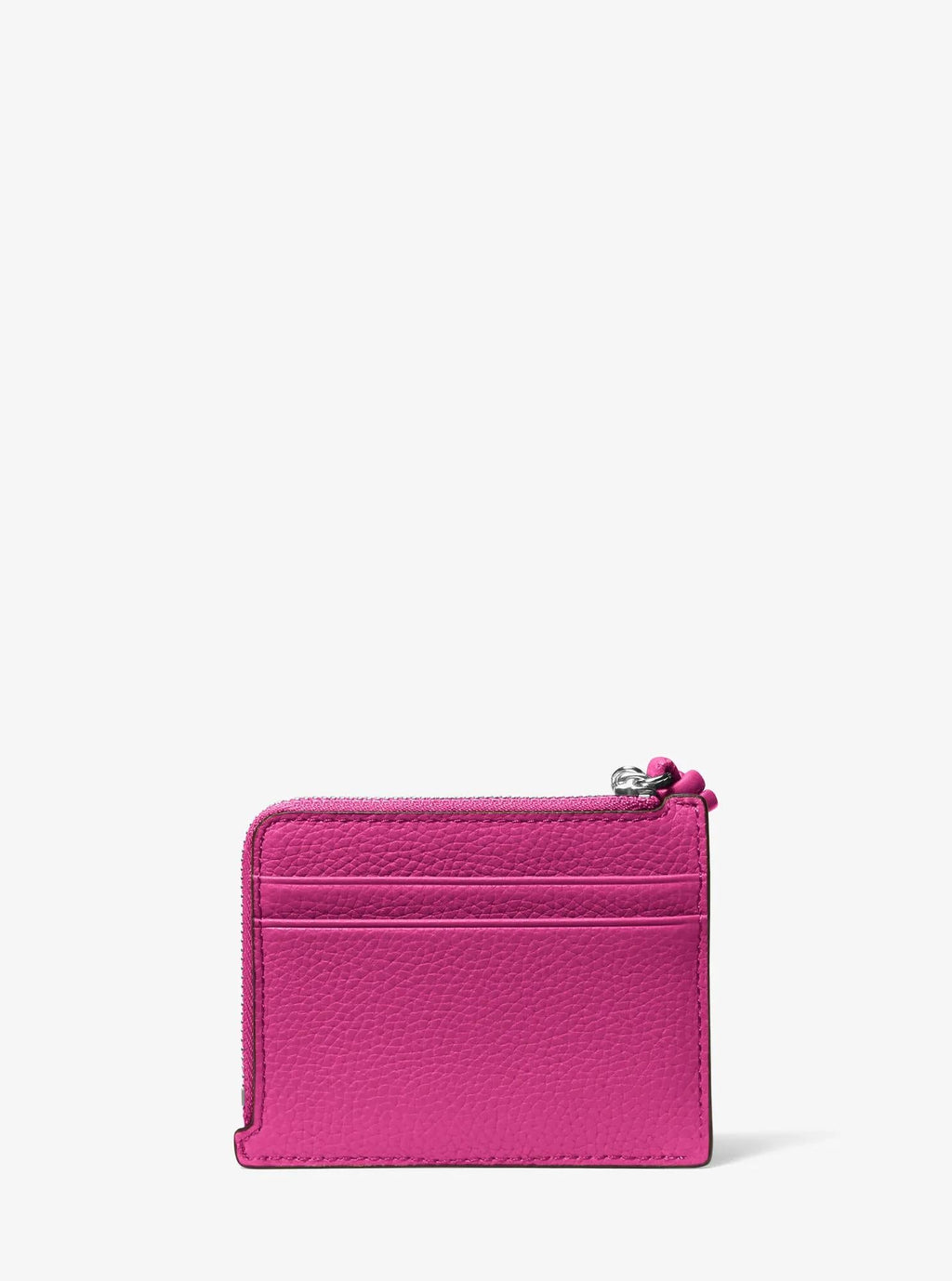 Michael Kors Jet Set Small Pebbled Leather Card Case Wristlet