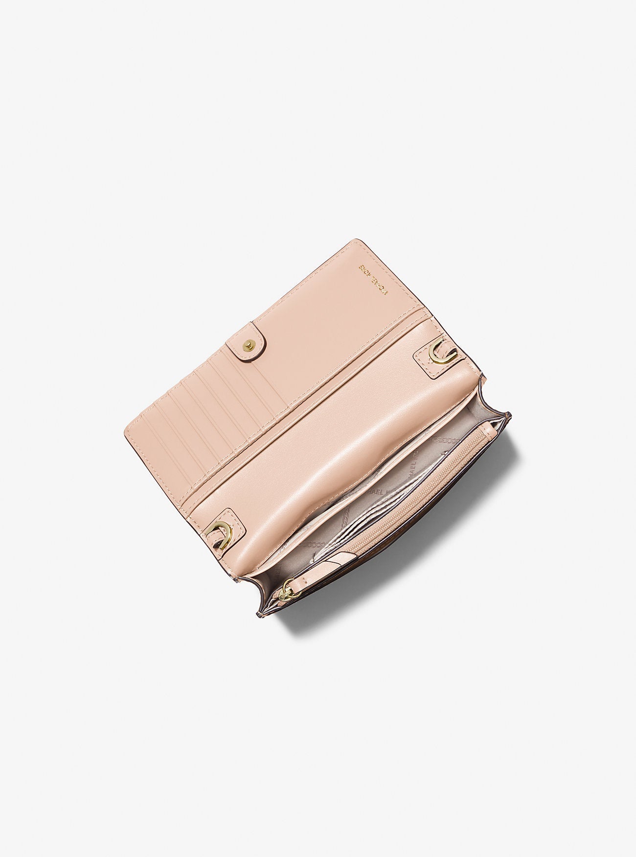 Michael Kors Jet Set Small Two-Tone Signature Logo Phone Crossbody Bag Bag Bag