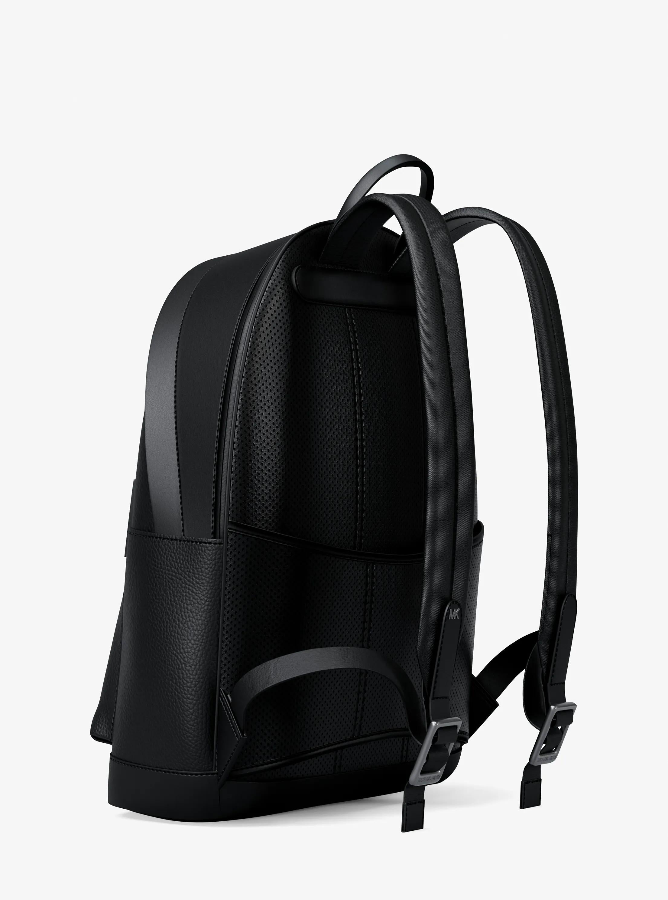 Michael Kors Jet Set Pebbled Leather Backpack Travel School Bag