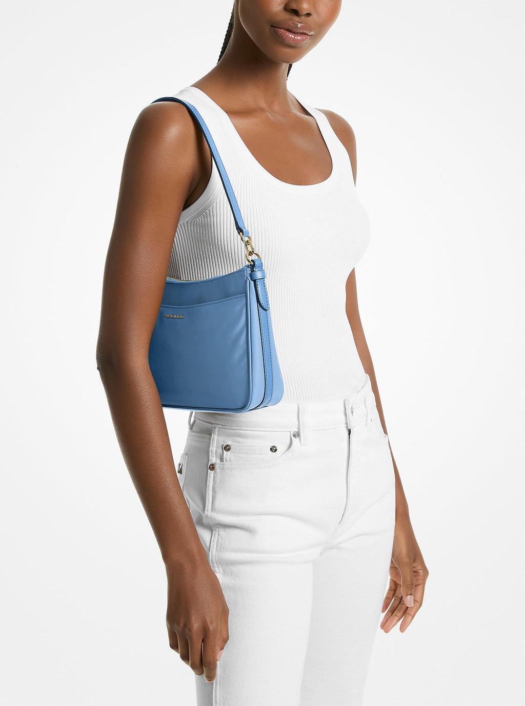 Michael Kors Jet Set Medium Nylon Convertible Pochette