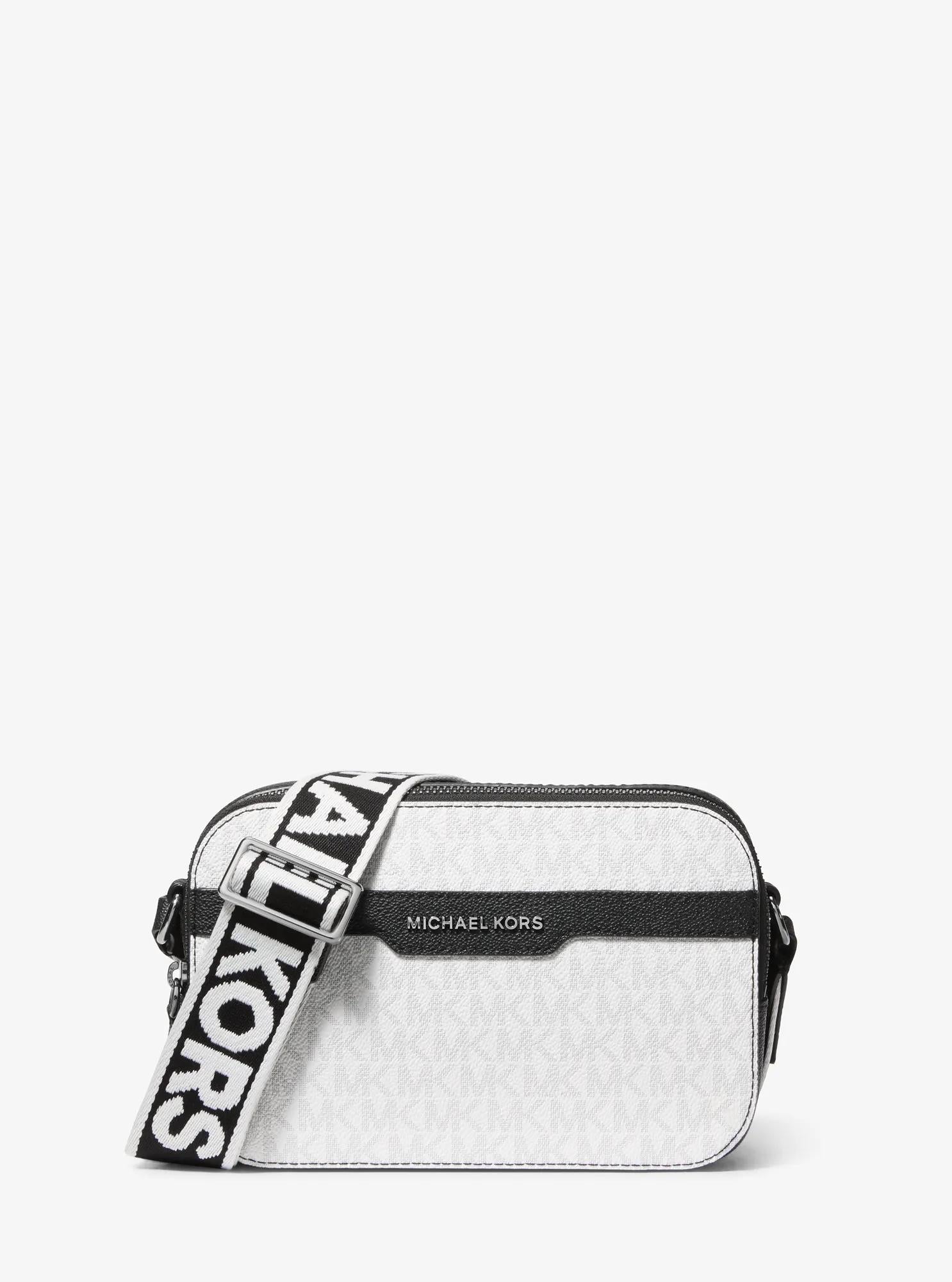 Michael Kors Hudson Signature Signature Logo Camera Crossbody Bag Bag