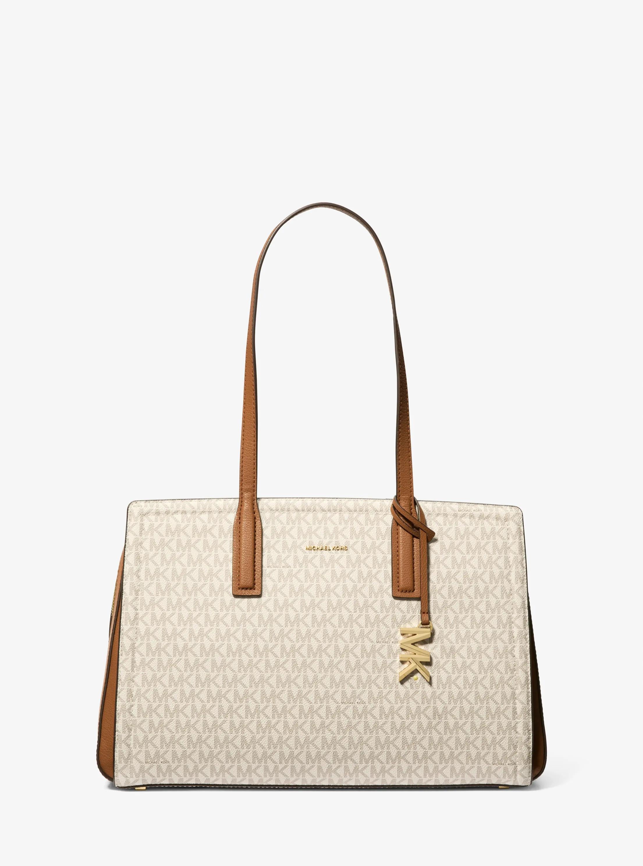 Michael Kors Laila Medium Signature Signature Logo Tote Bag Work Shoulder Bag