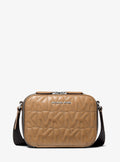 Michael Kors Hudson Signature Logo Embossed Crossbody Bag Bag