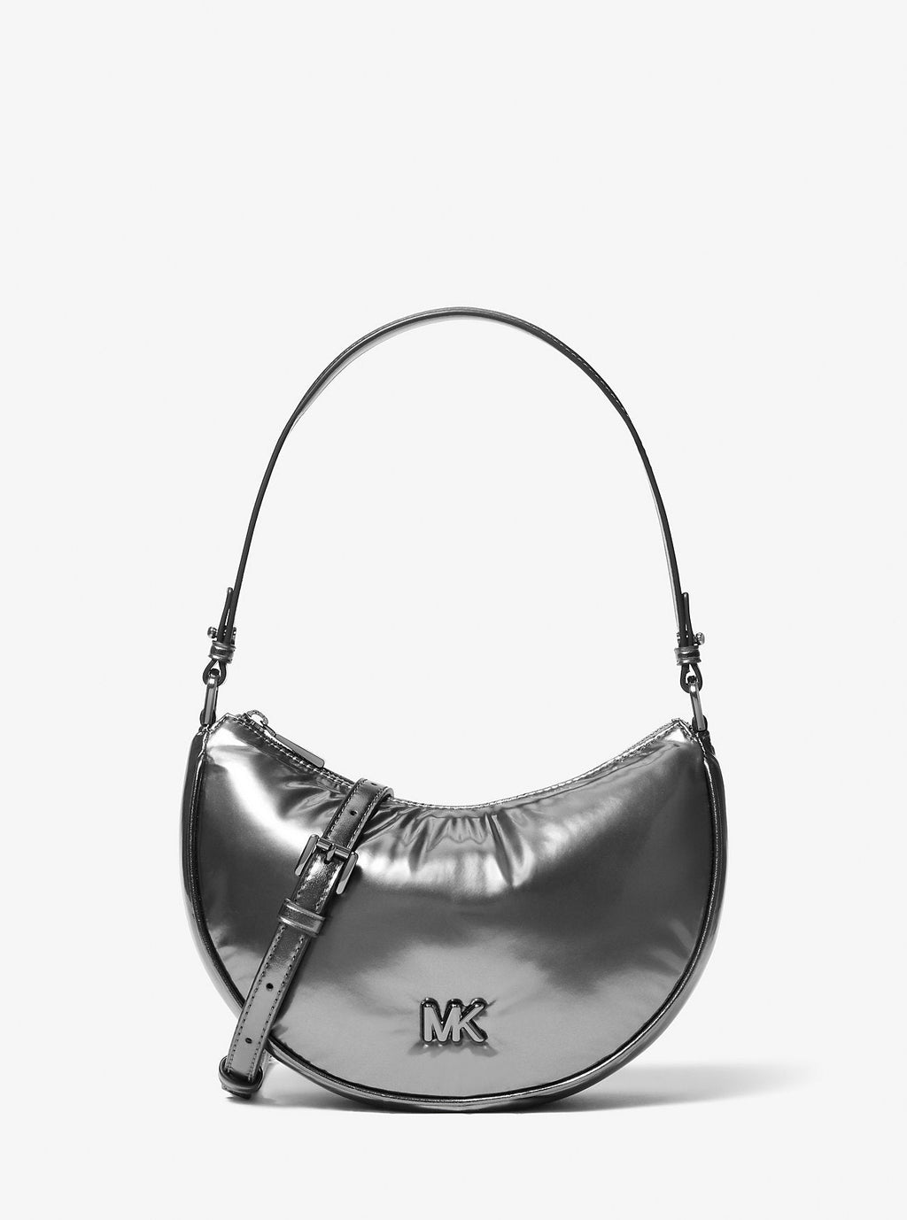 Michael Kors Kyla Small Puffy Metallic Convertible Pochette