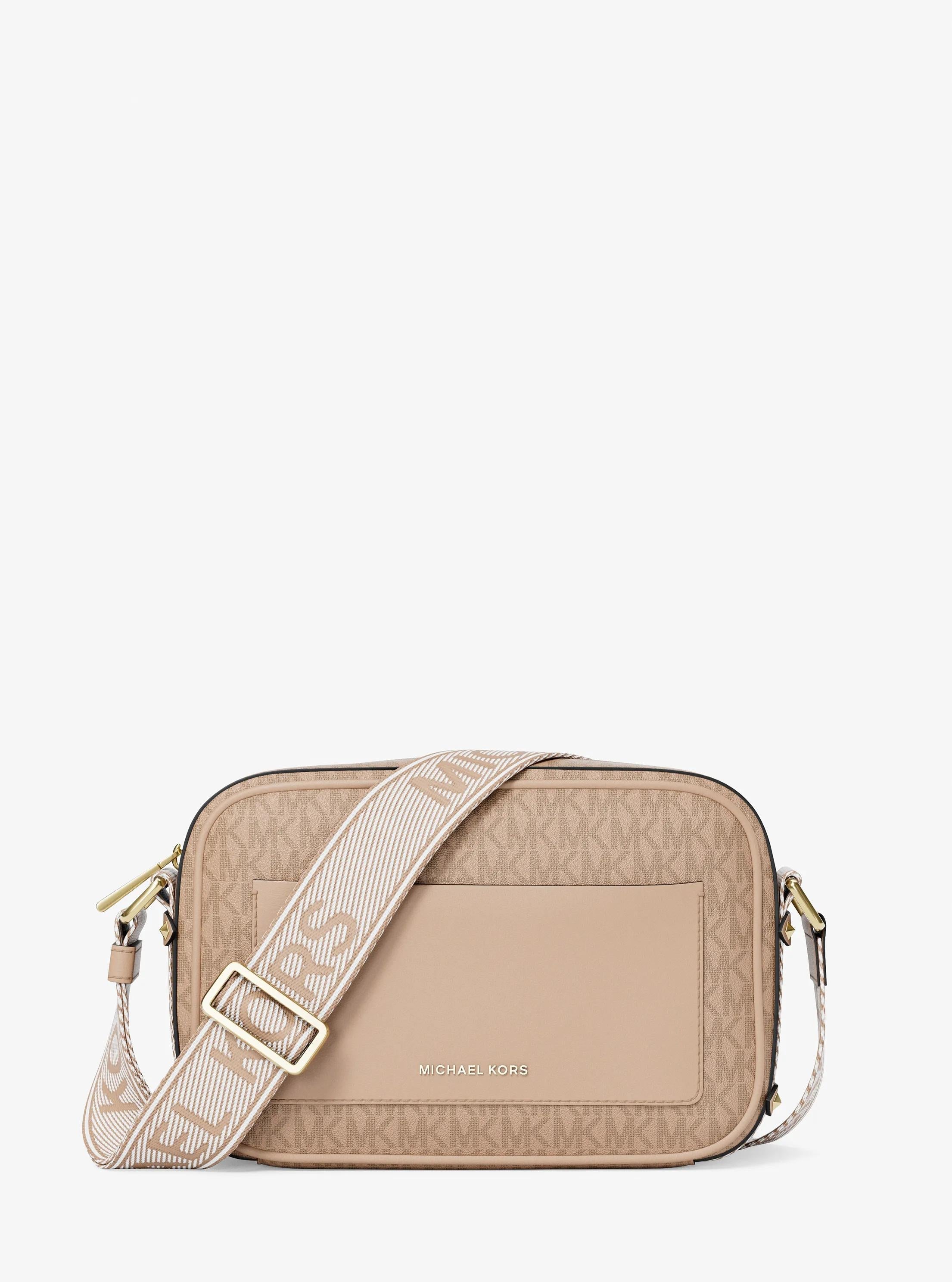 Michael Kors Maeve Large Signature Signature Logo Crossbody Bag Bag