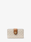 Michael Kors MK Pop Charm Medium Signature Signature Logo Wallet