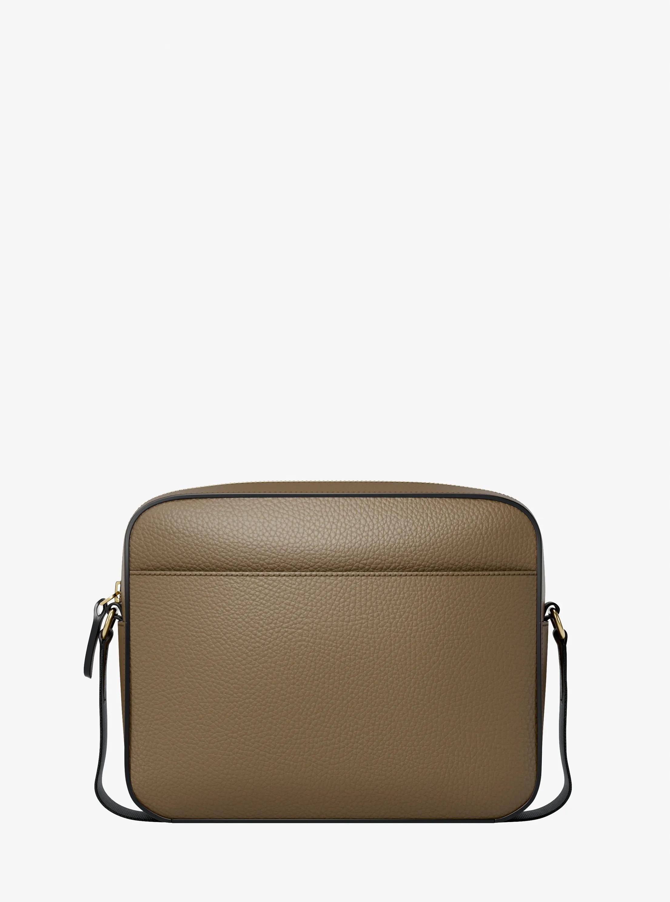 Michael Kors Jet Set Pebbled Leather Crossbody Bag Bag