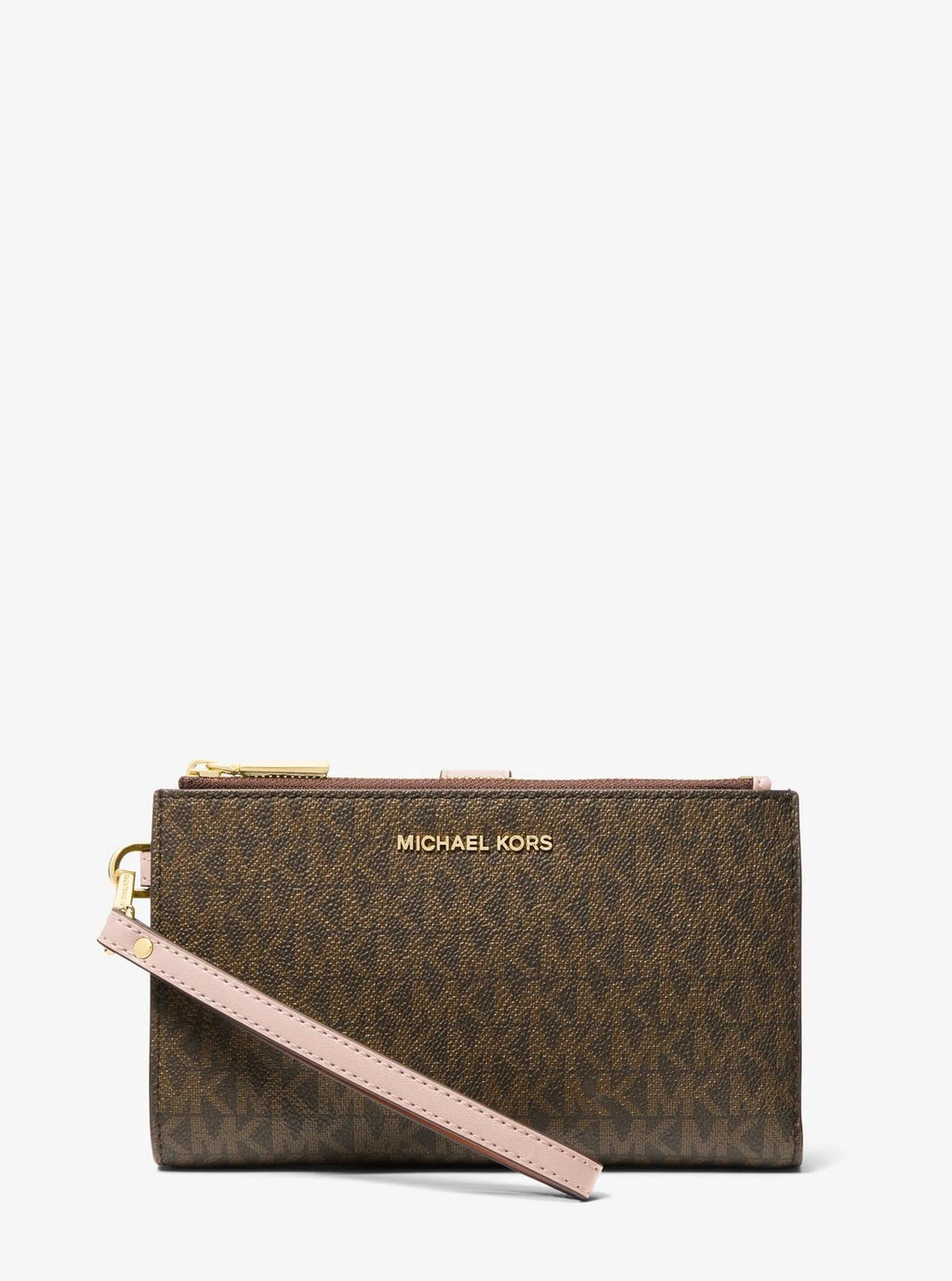 Michael Kors Adele Signature Logo Smartphone Wallet