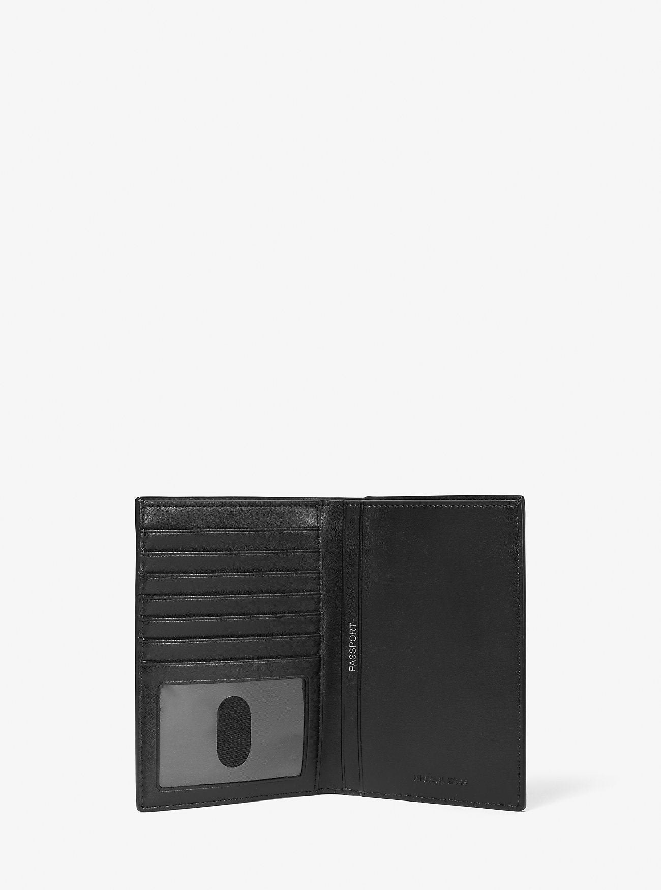 Michael Kors Hudson Leather Passport Wallet