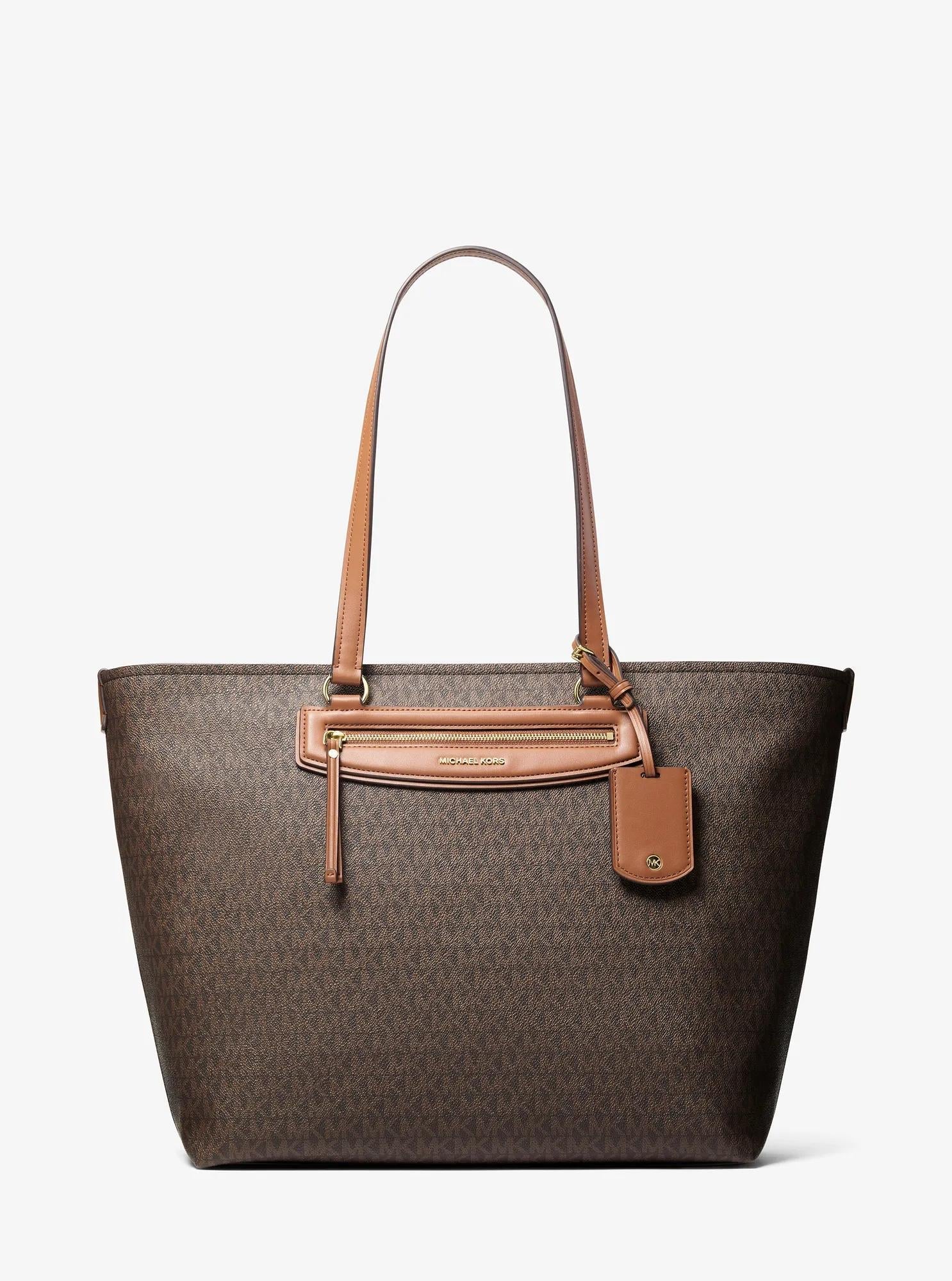 Michael Kors Jet Set Travel Extra-Large Signature Signature Logo Tote Bag Work Shoulder Bag
