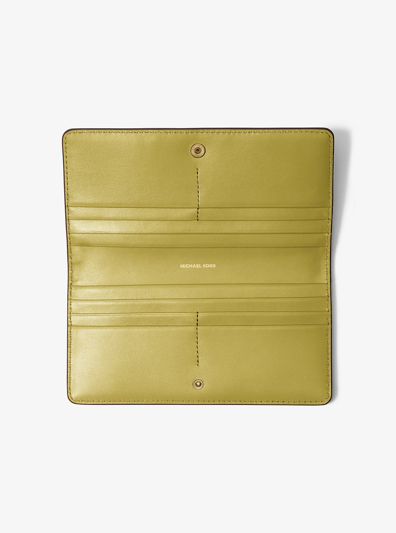 Michael Kors Bryant Large Pebbled Leather Snap-Front Wallet