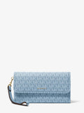 Michael Kors Jet Set Medium Signature Signature Logo Convertible Wristlet