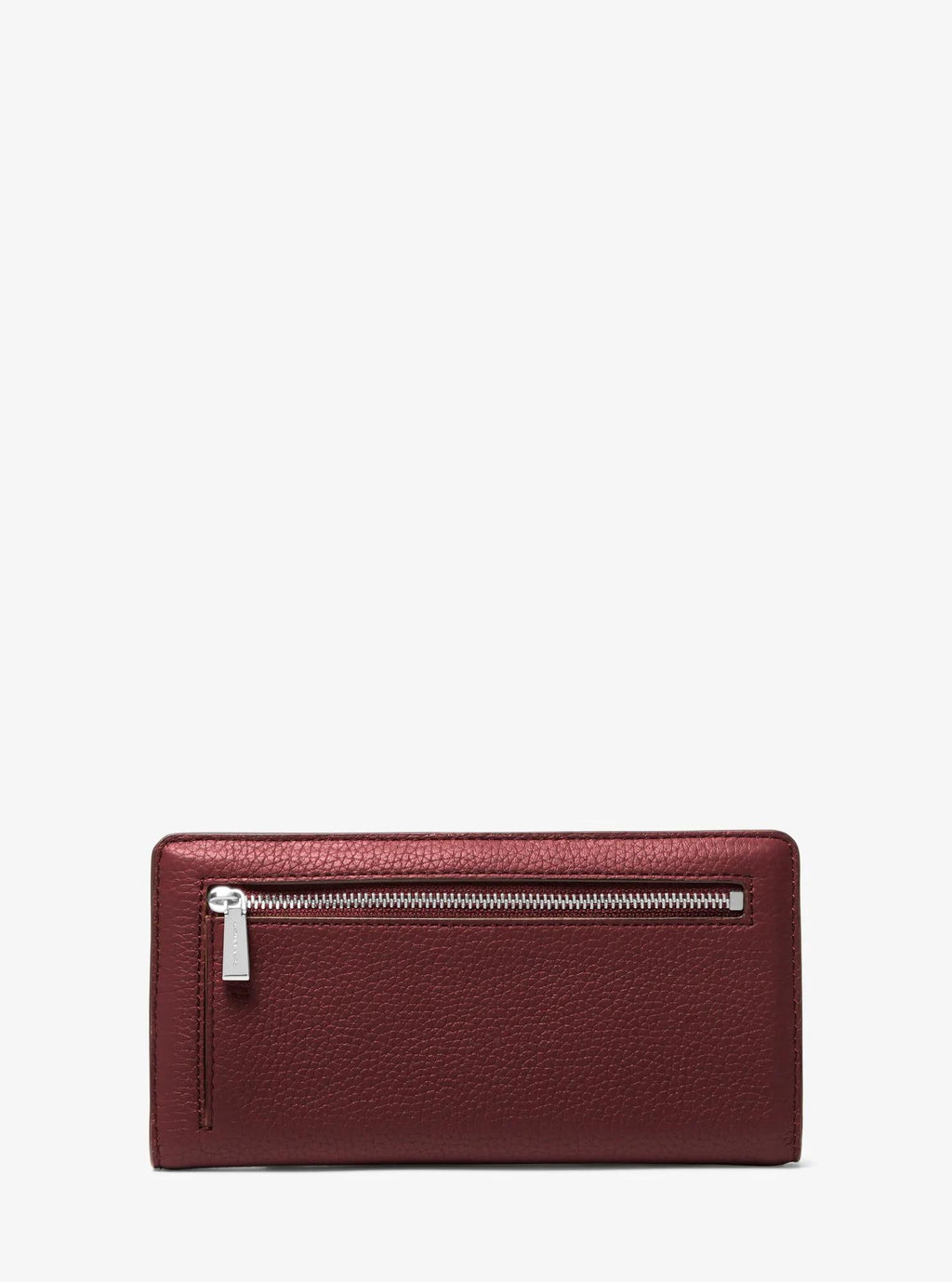 Michael Kors Bryant Large Pebbled Leather Snap-Front Wallet