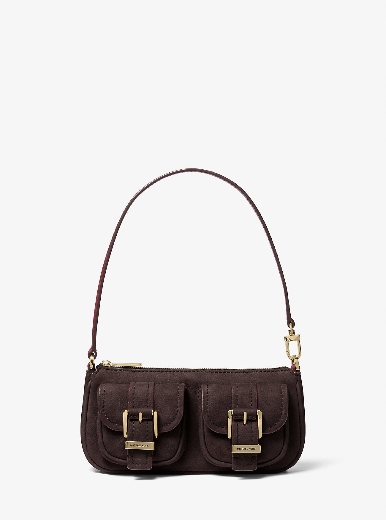 Michael Kors Zoe Small Suede Convertible Pochette