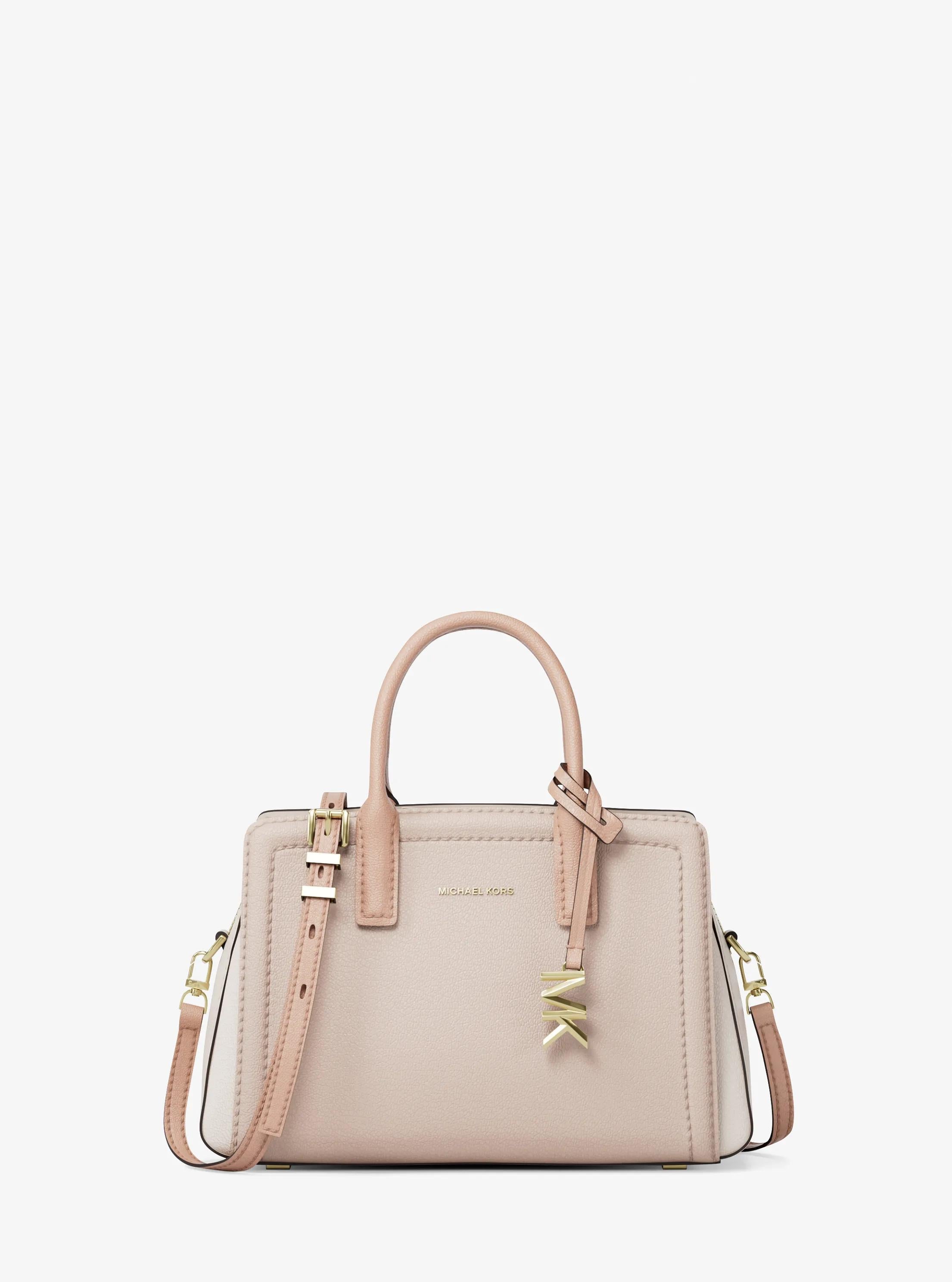 Michael Kors Laila Extra-Small Color-Block Leather Crossbody Bag Bag