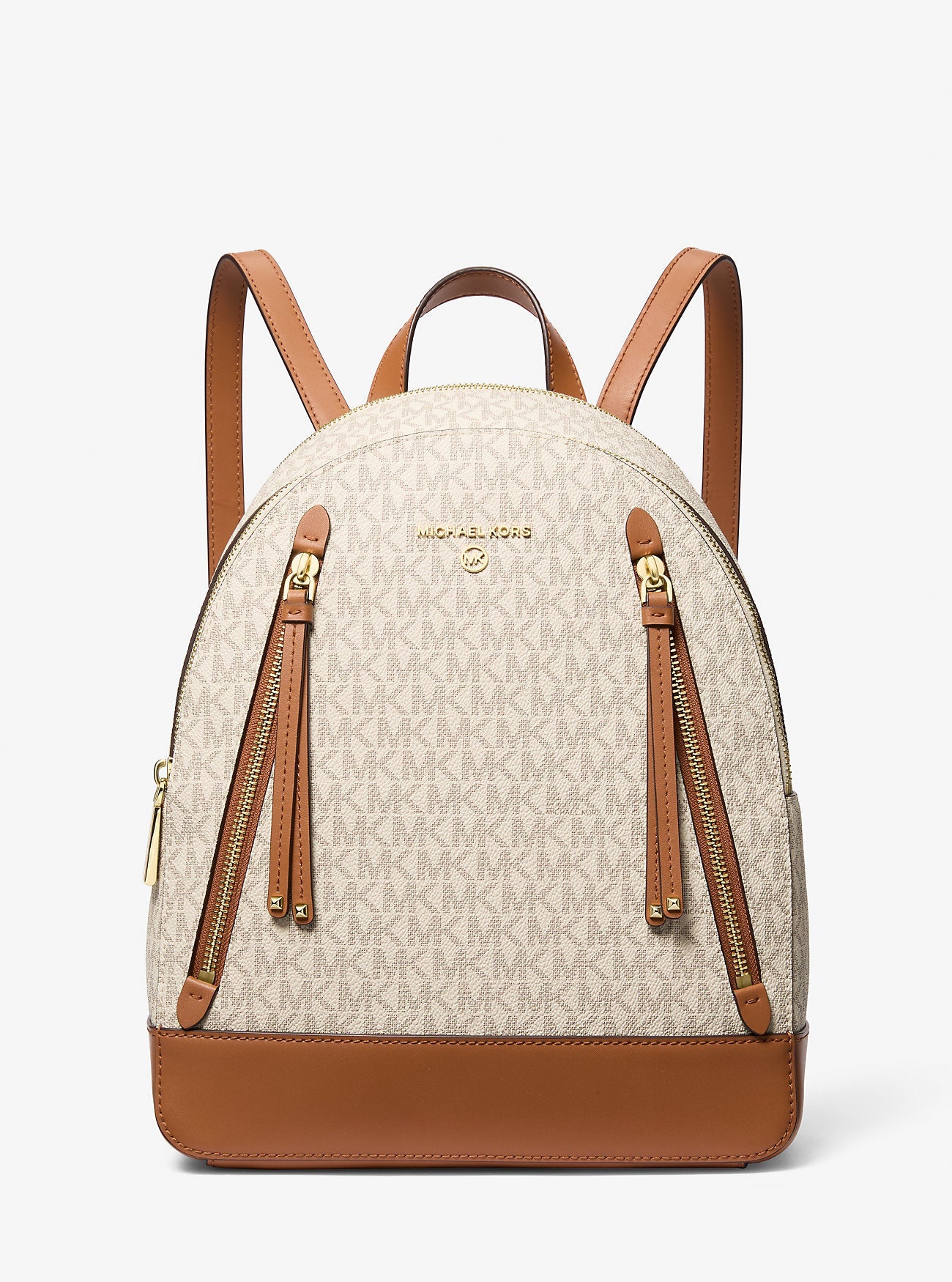Michael Kors Brooklyn Medium Signature Logo Backpack Travel School Bag