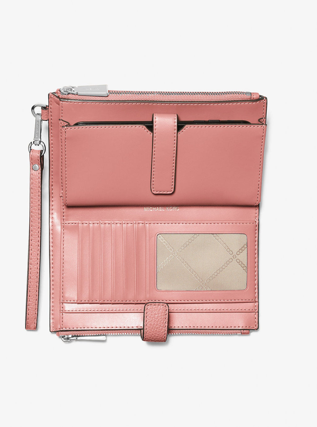 Michael Kors Adele Leather Smartphone Wallet