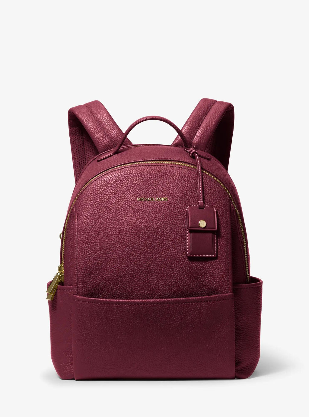 Michael Kors Sable Medium Pebbled Leather Backpack Travel School Bag