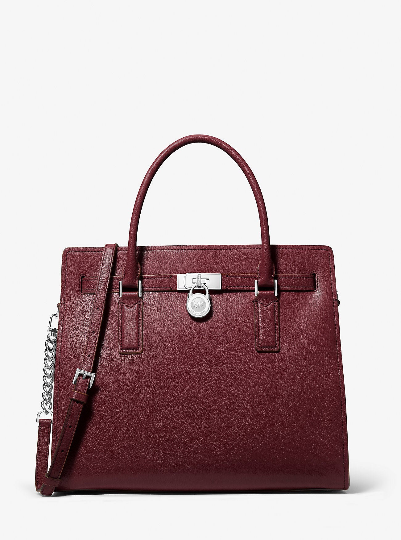 Michael Kors Hamilton Moderne Large Leather Satchel