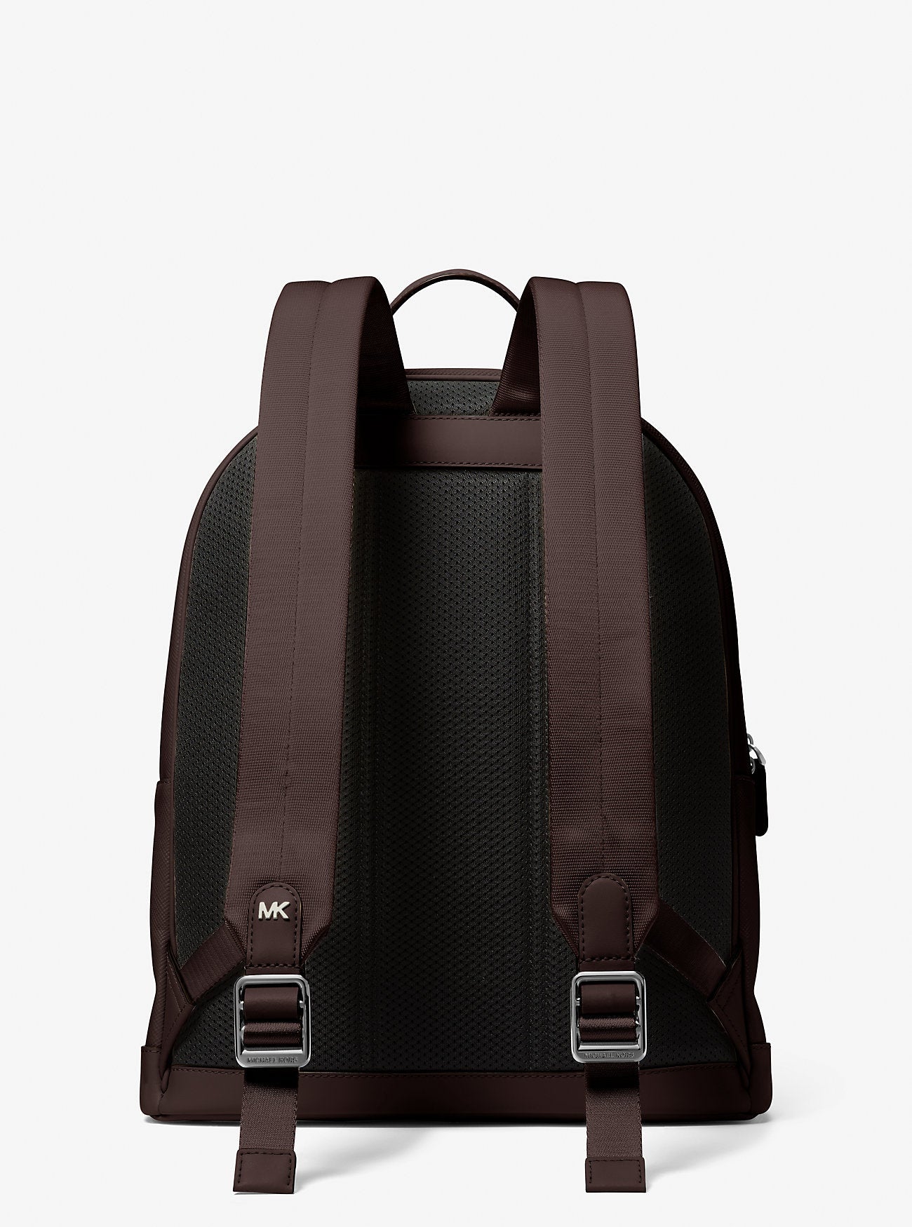 Michael Kors Edison Scratch-Resistant Crossgrain Leather Backpack Travel School Bag