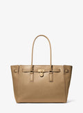 Michael Kors Hamilton Moderne Large Leather Tote Bag Work Shoulder Bag