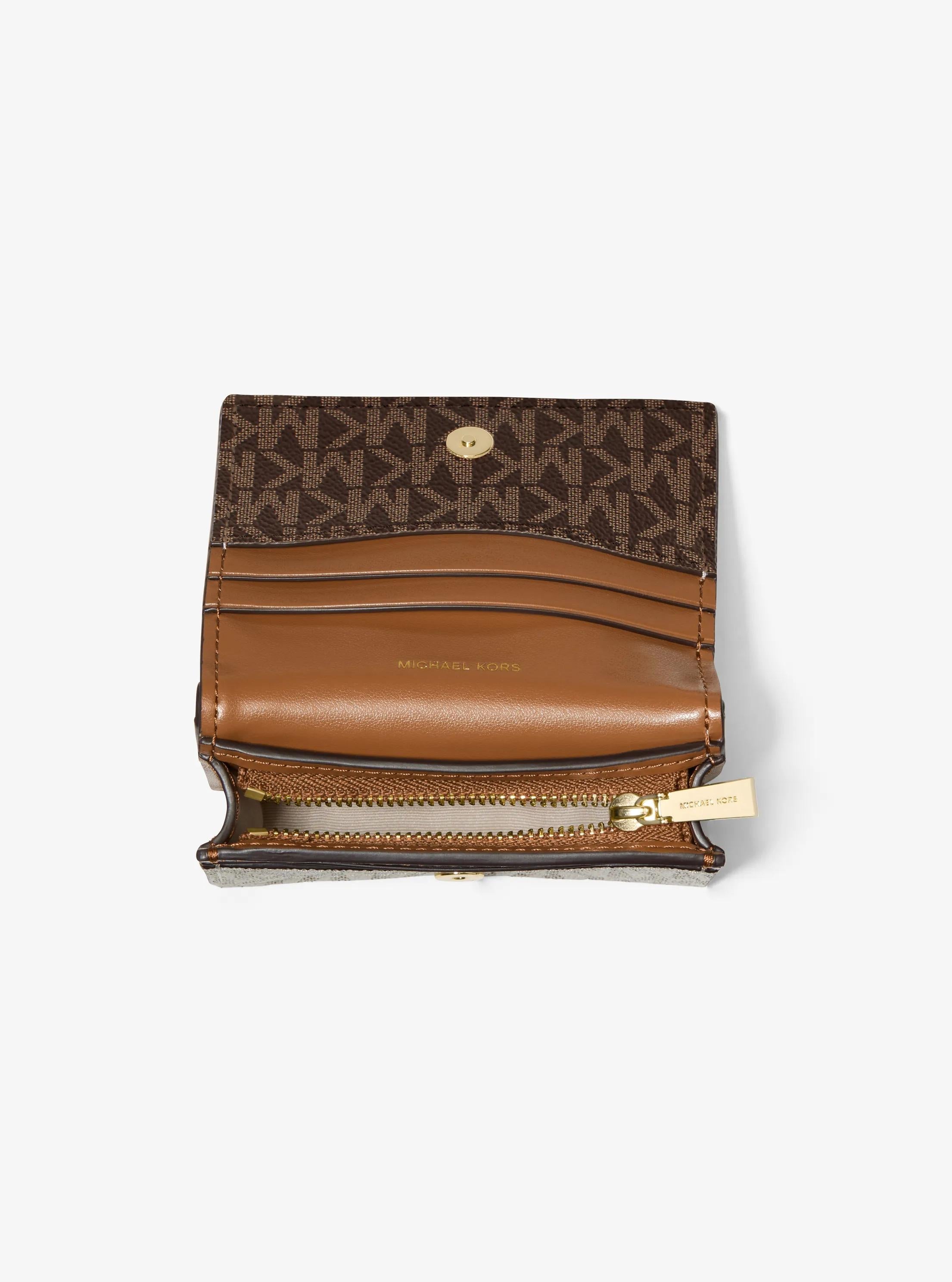 Michael Kors Hamilton Moderne Small Signature Signature Logo Wallet