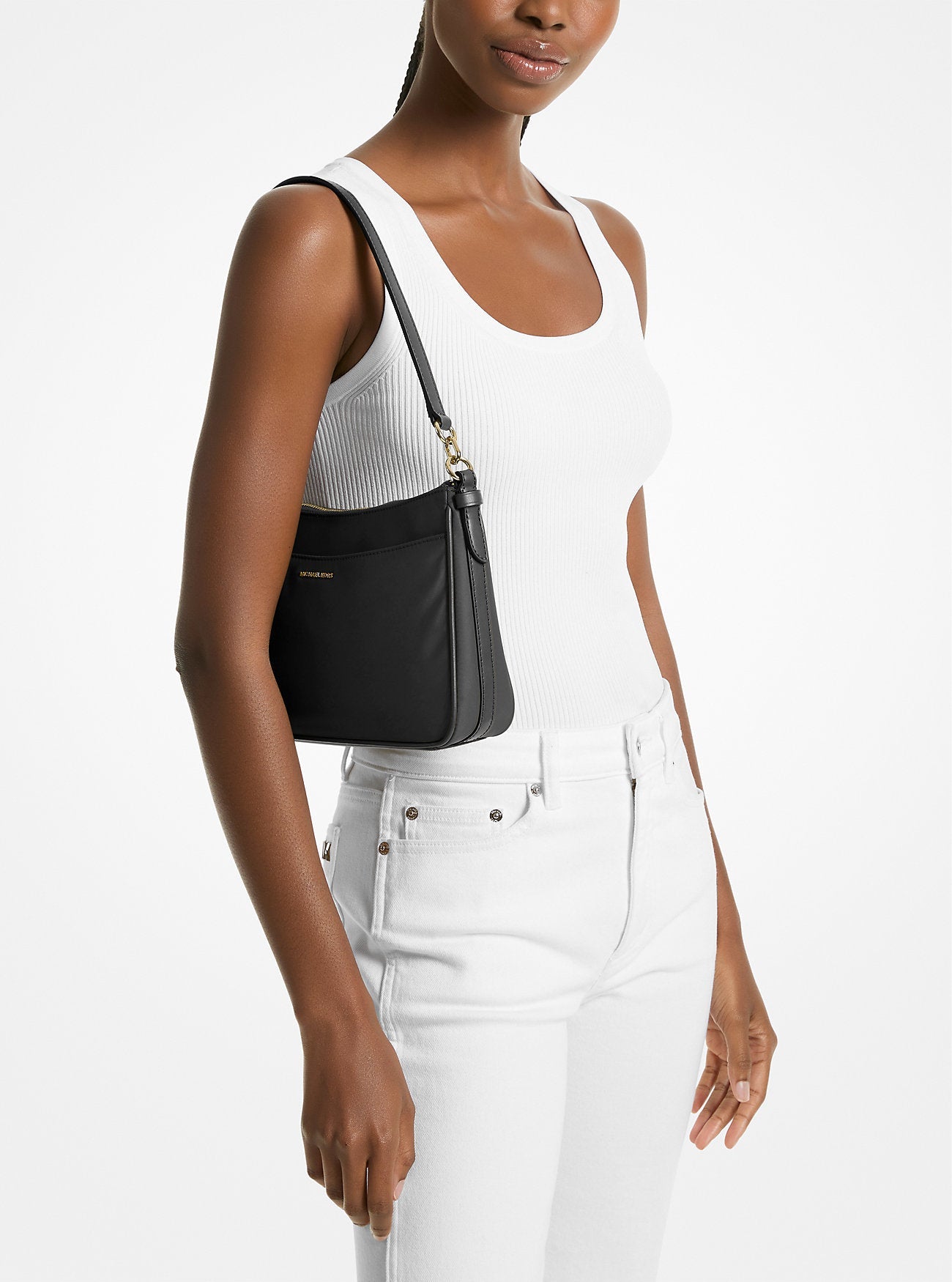Michael Kors Jet Set Medium Nylon Convertible Pochette
