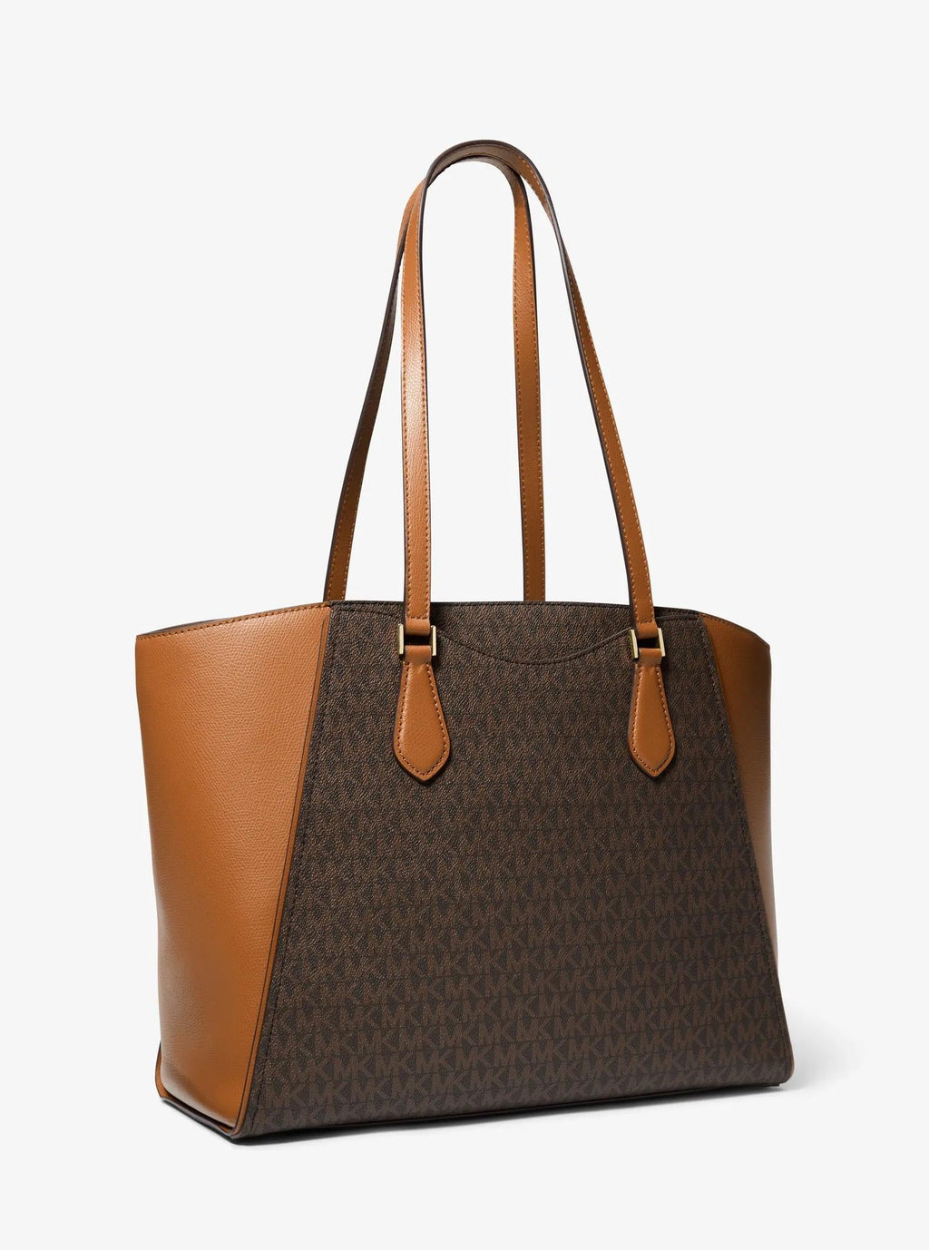 Michael Kors Taryn Large Signature Signature Logo and Leather Tote Bag Work Shoulder Bag
