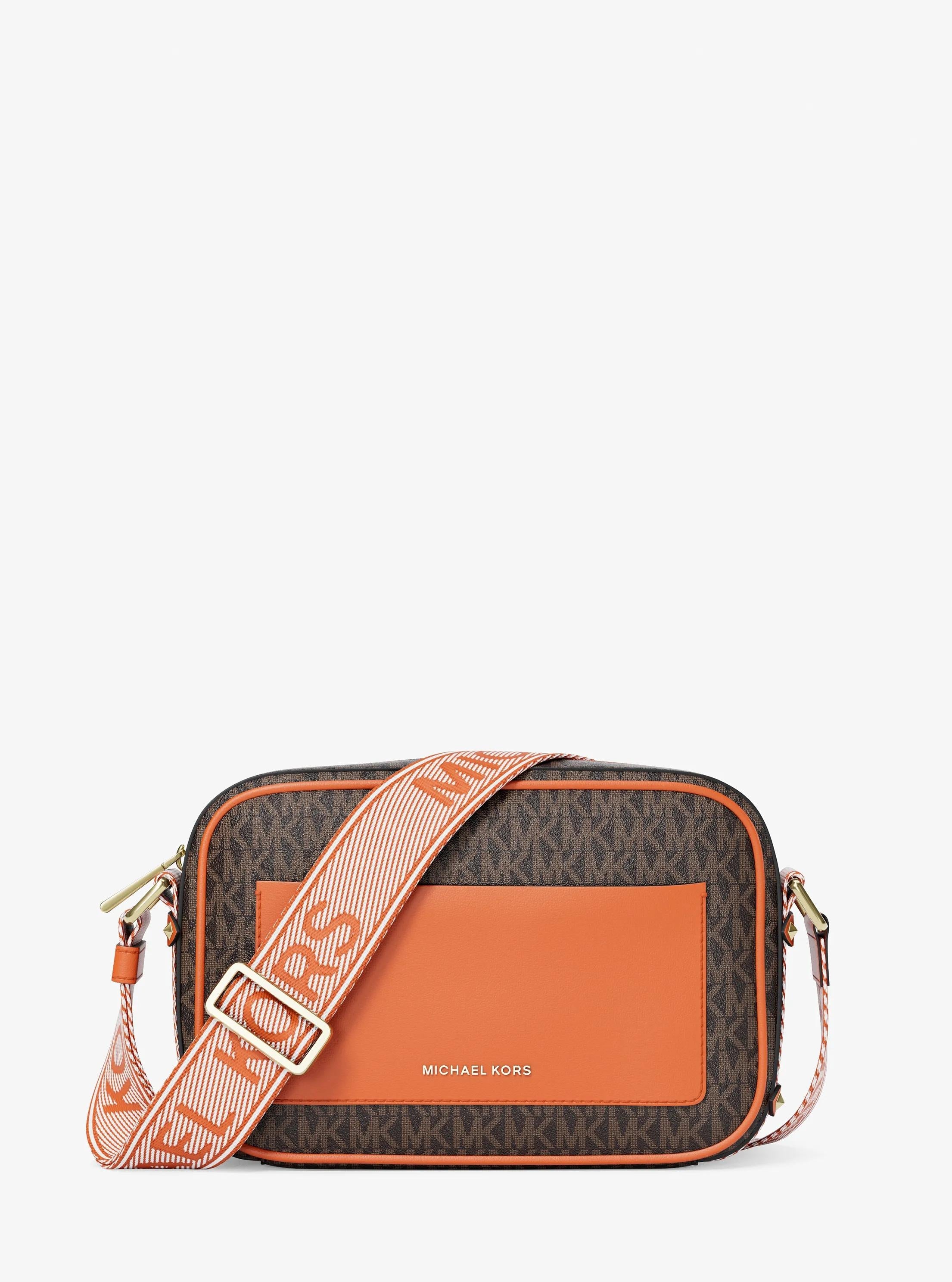 Michael Kors Maeve Large Signature Signature Logo Crossbody Bag Bag