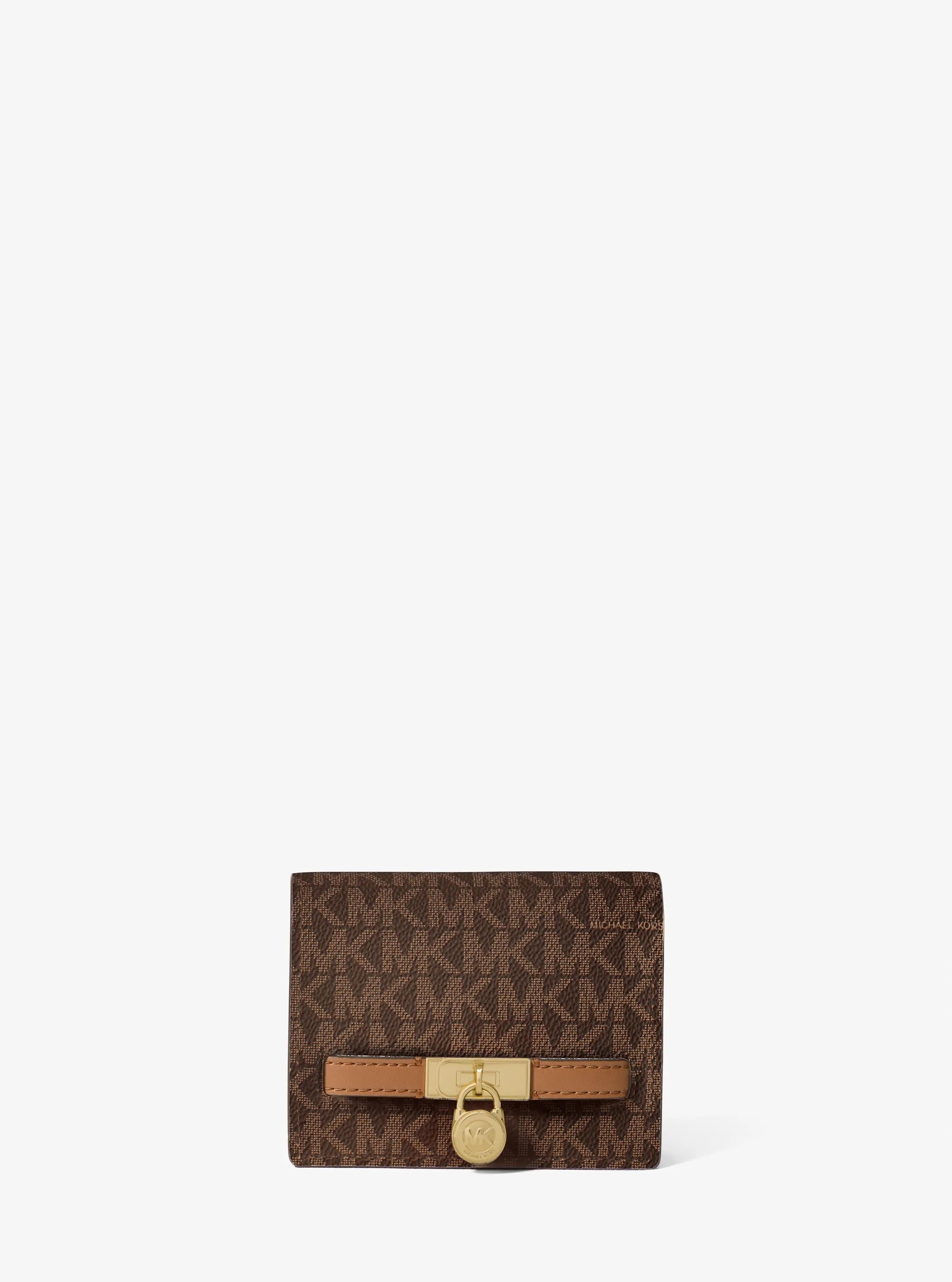 Michael Kors Hamilton Moderne Small Signature Signature Logo Wallet