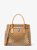 Michael Kors Hamilton Moderne Large Hand-Woven Satchel