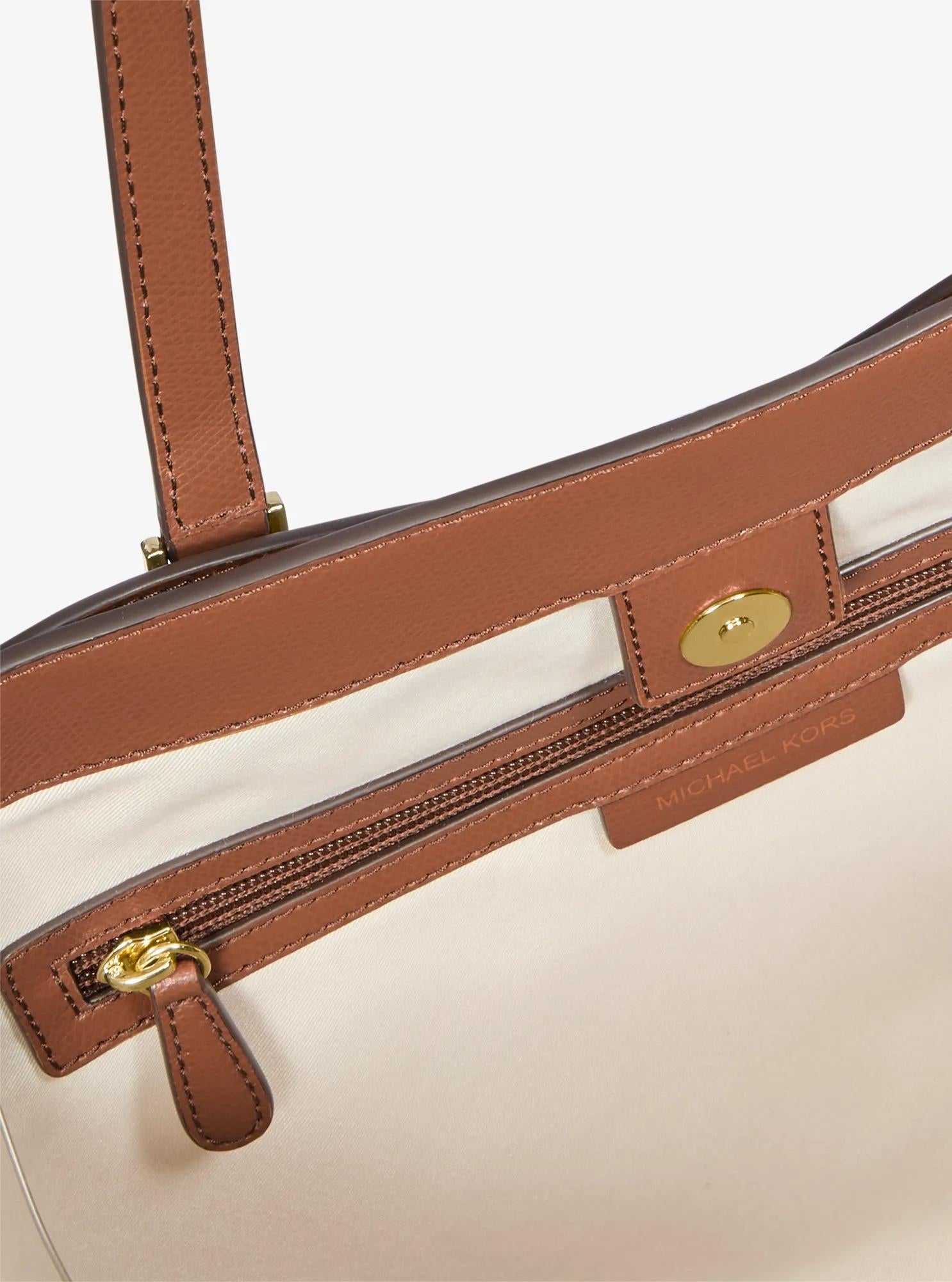 Michael Kors Taryn Large Leather Tote Bag Work Shoulder Bag