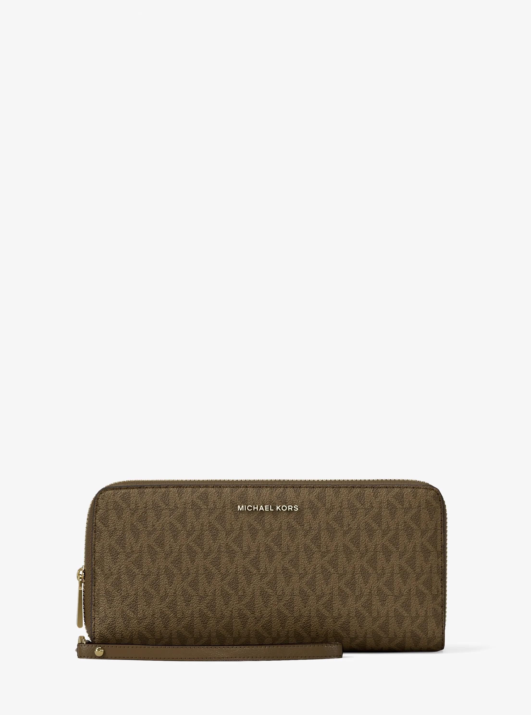 Michael Kors Large Signature Logo Continental Wallet