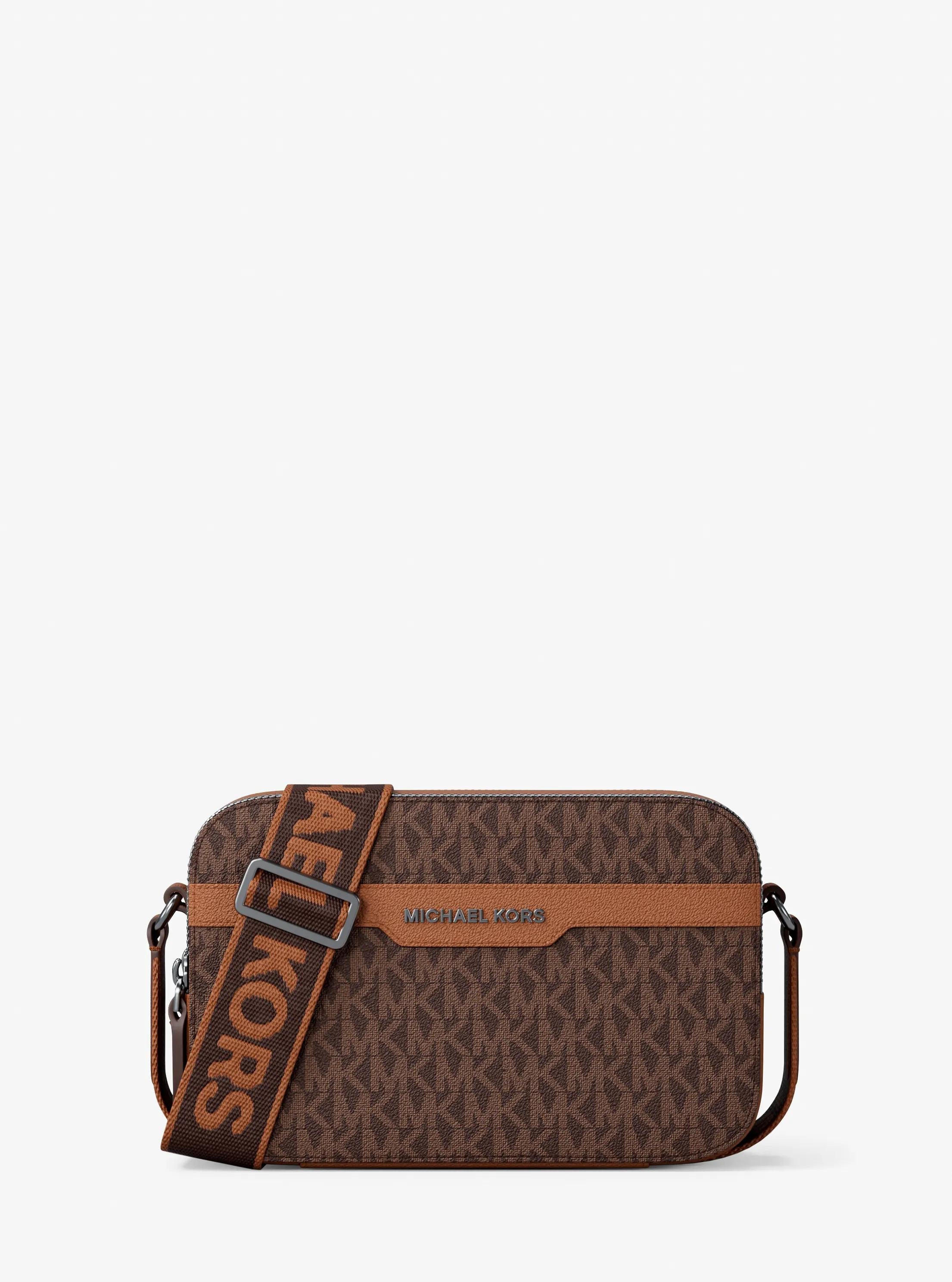 Michael Kors Hudson Signature Signature Logo Camera Crossbody Bag Bag