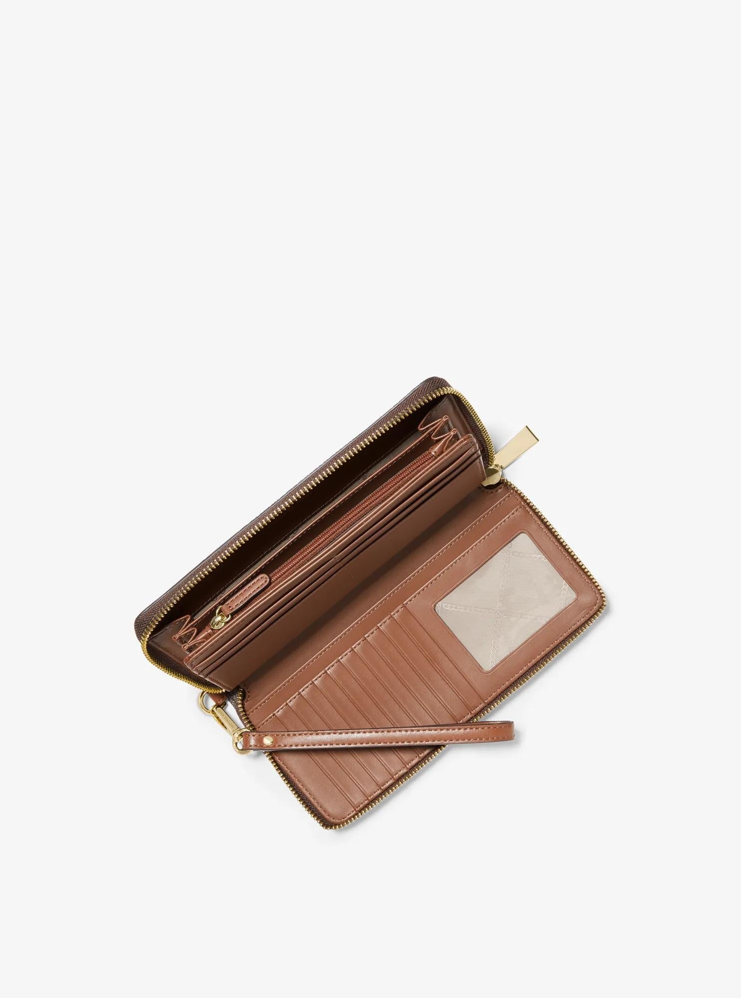 Michael Kors Large Signature Logo Continental Wallet