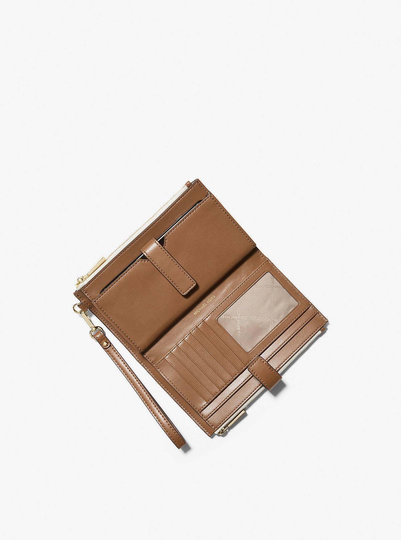 Michael Kors Adele Signature Logo Smartphone Wallet