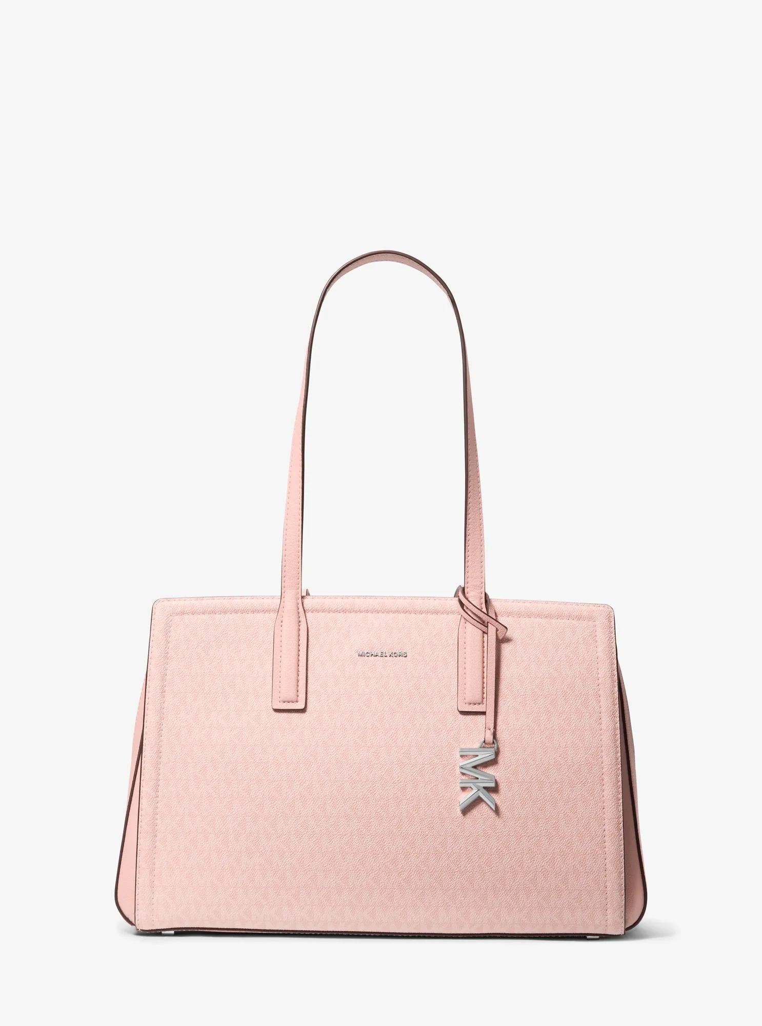 Michael Kors Laila Medium Signature Signature Logo Tote Bag Work Shoulder Bag