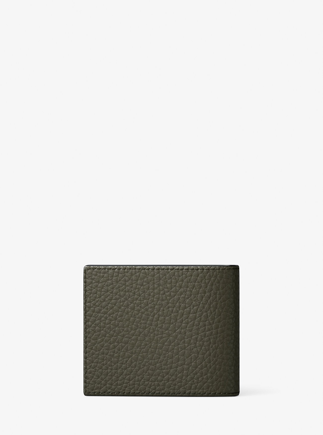 Michael Kors Hudson Pebbled Leather Billfold Wallet