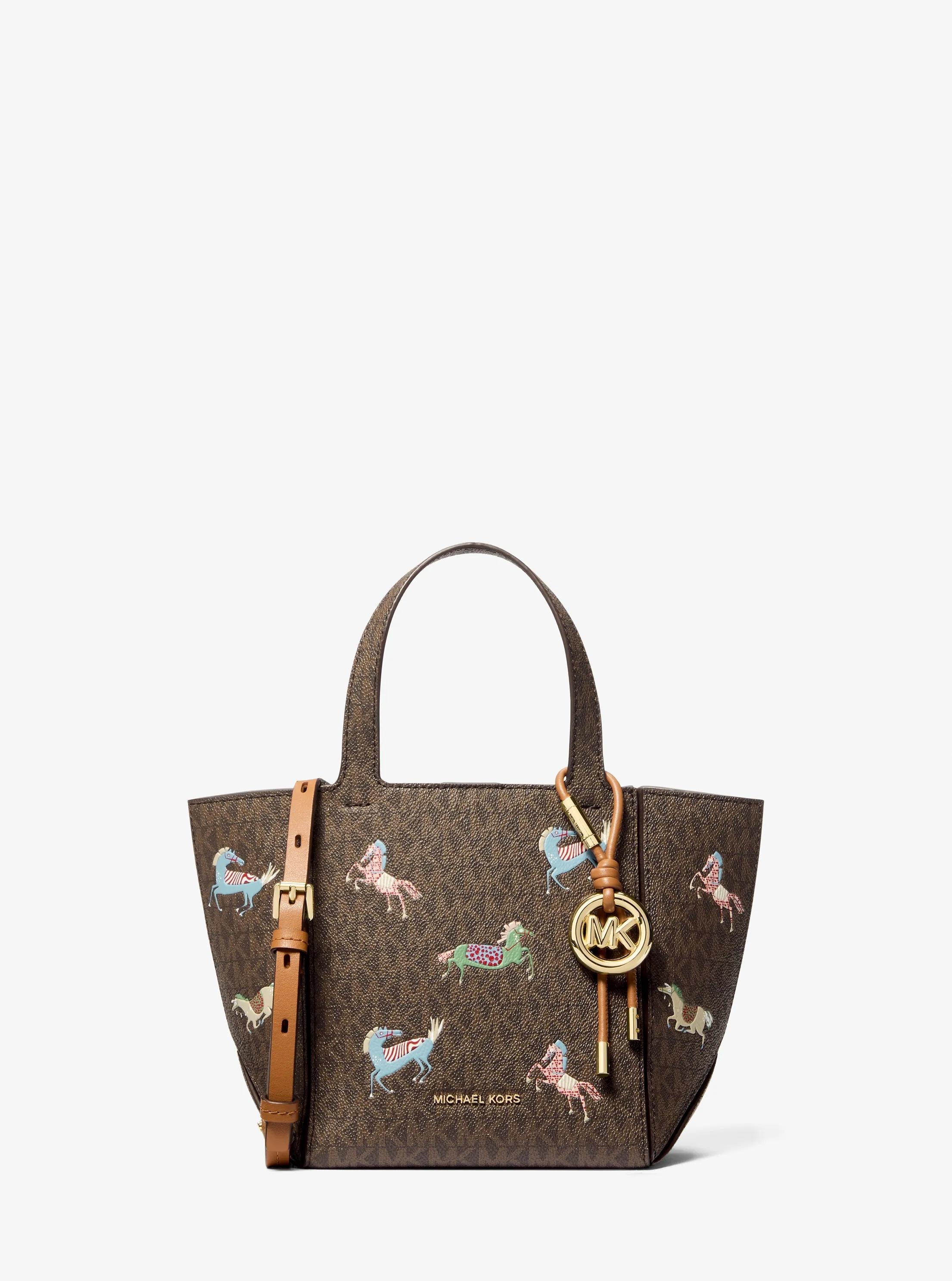 Michael Kors Jordi Small Signature Signature Logo Convertible Tote Bag Work Shoulder Bag