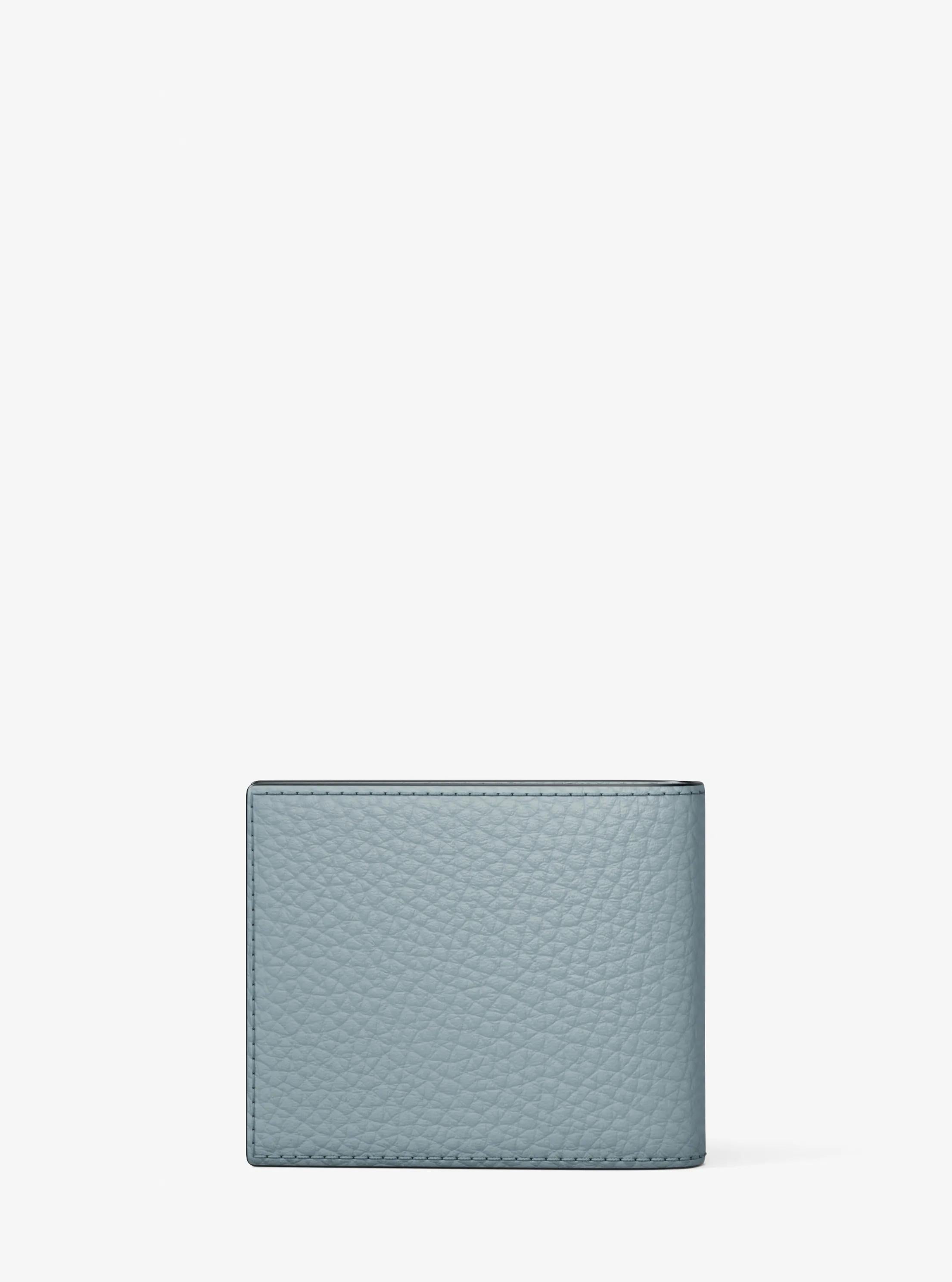 Michael Kors Hudson Pebbled Leather Billfold Wallet