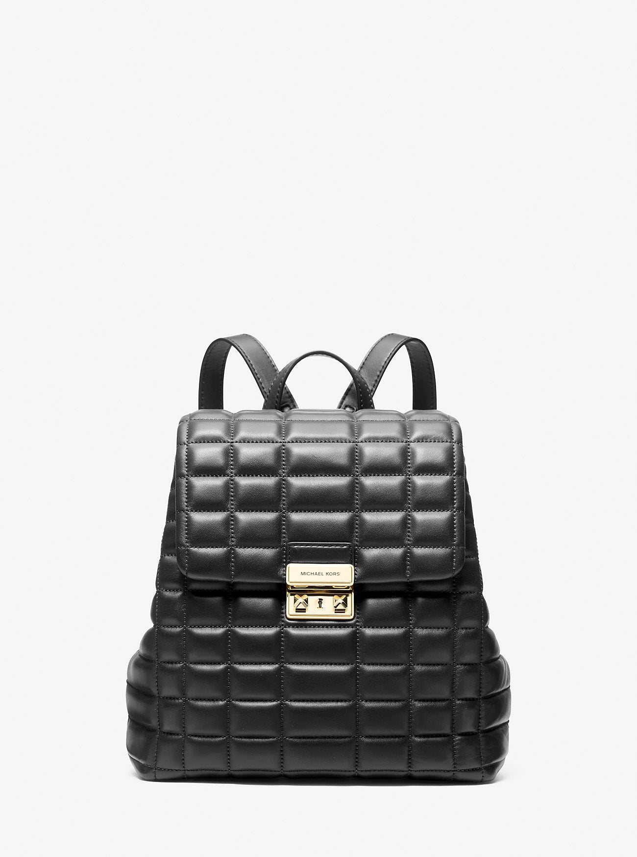 Michael Kors Tribeca Small Quilted Leather Backpack Travel School Bag