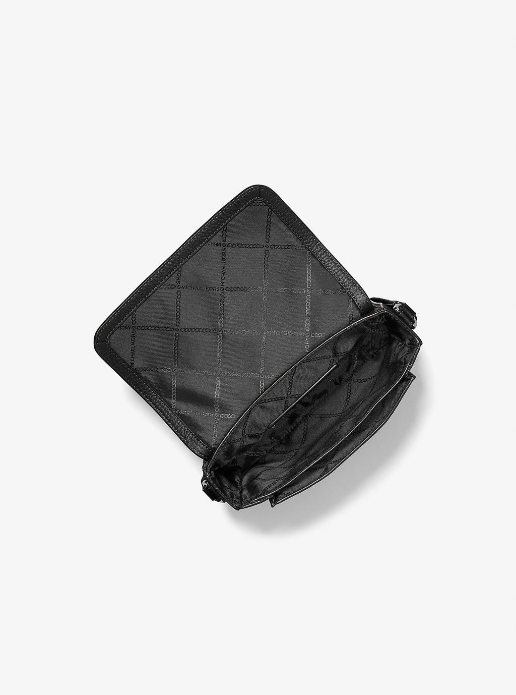 Michael Kors Hudson Pebbled Leather Crossbody Bag Bag