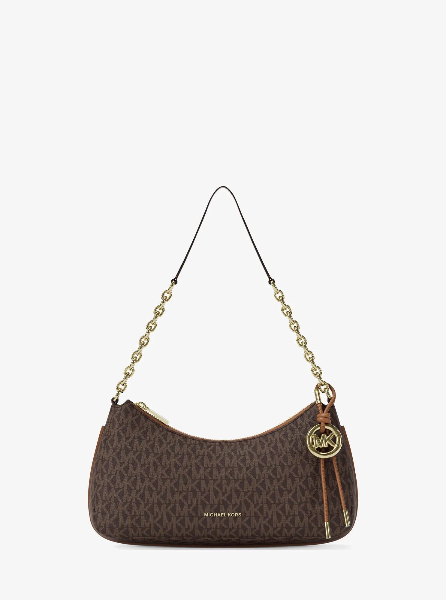 Michael Kors Nolita Medium Signature Signature Logo Chain Pochette
