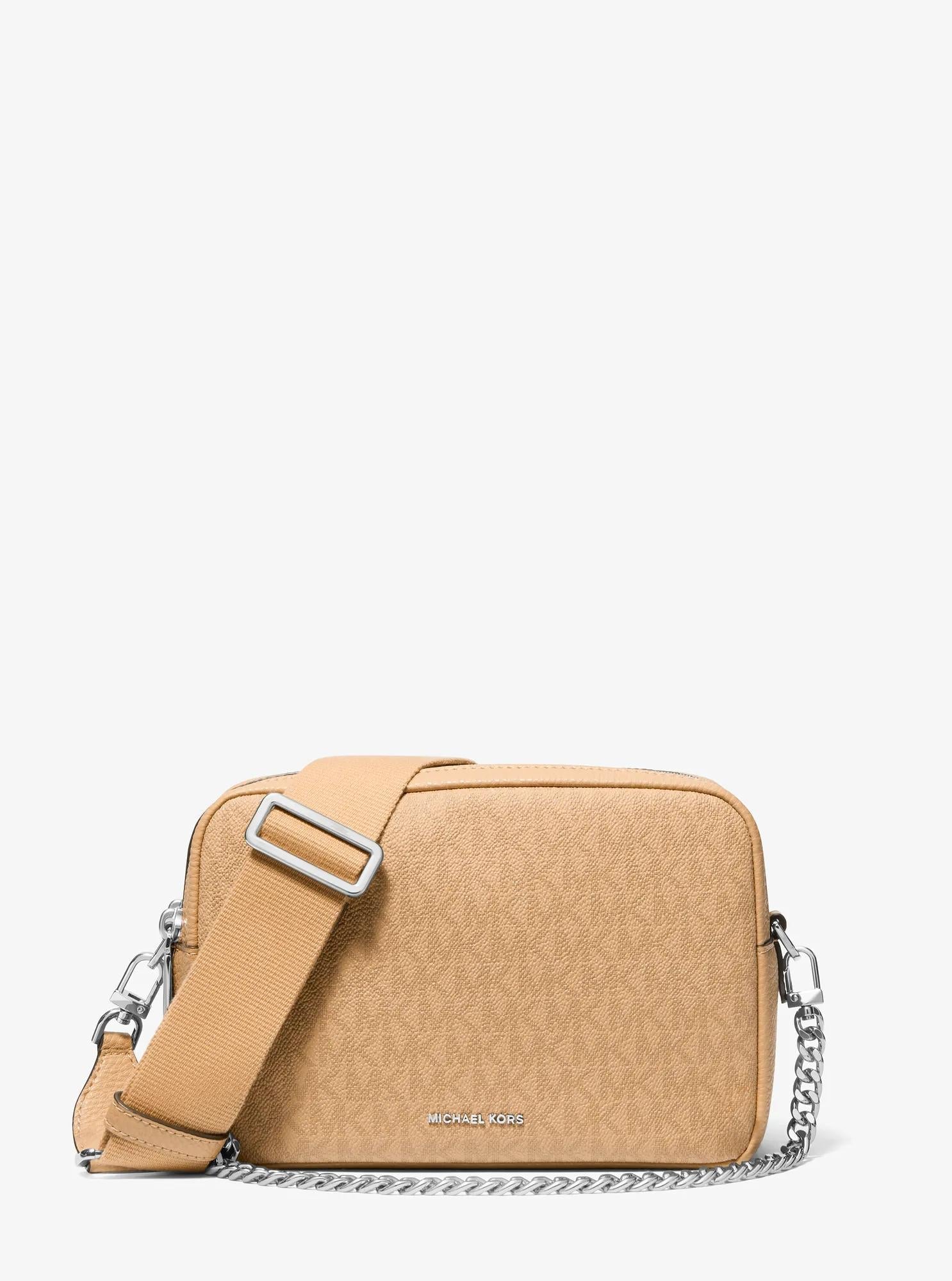 Michael Kors Bryant Medium Signature Signature Logo Camera Crossbody Bag Bag