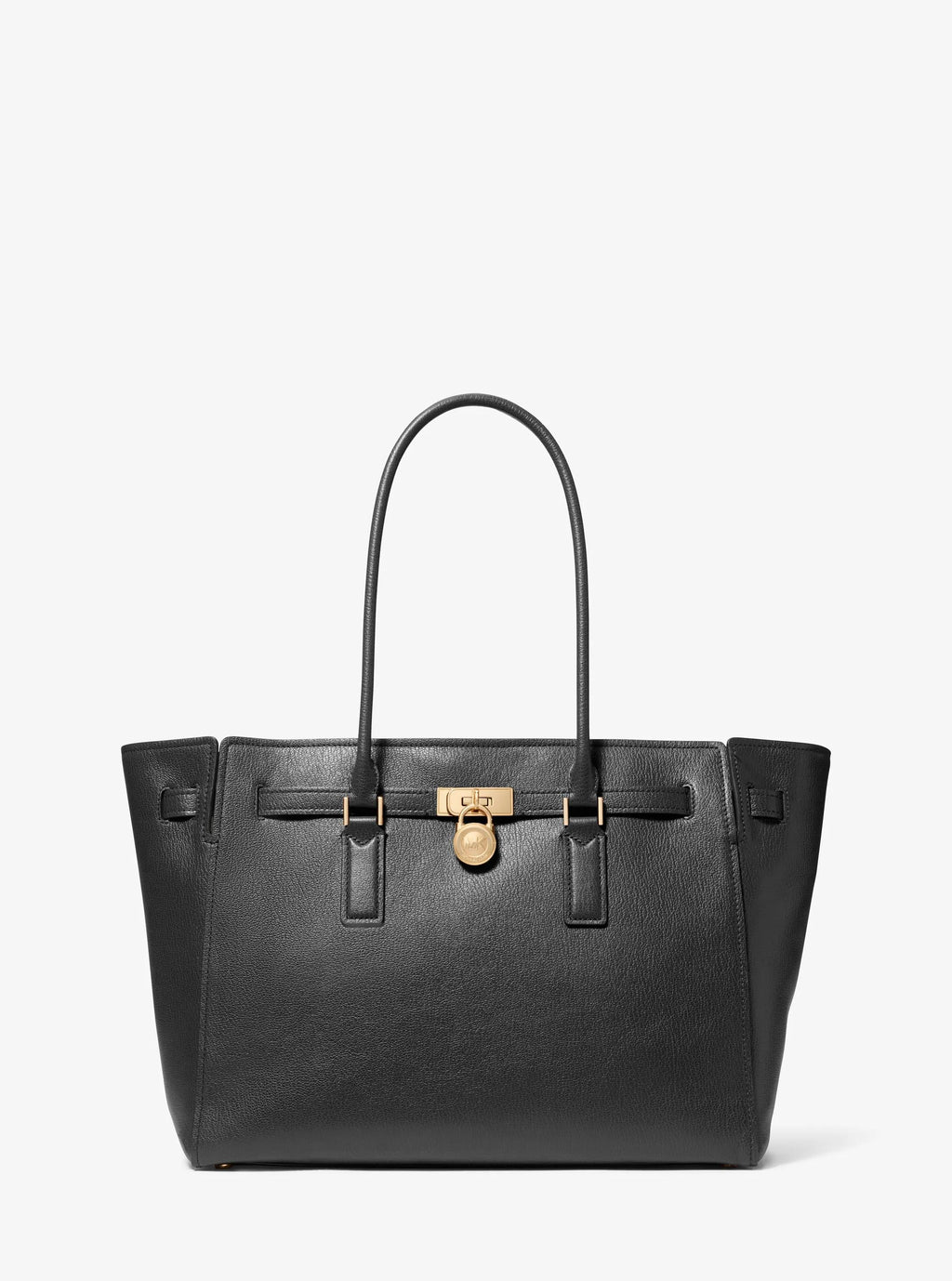 Michael Kors Hamilton Moderne Large Leather Tote Bag Work Shoulder Bag