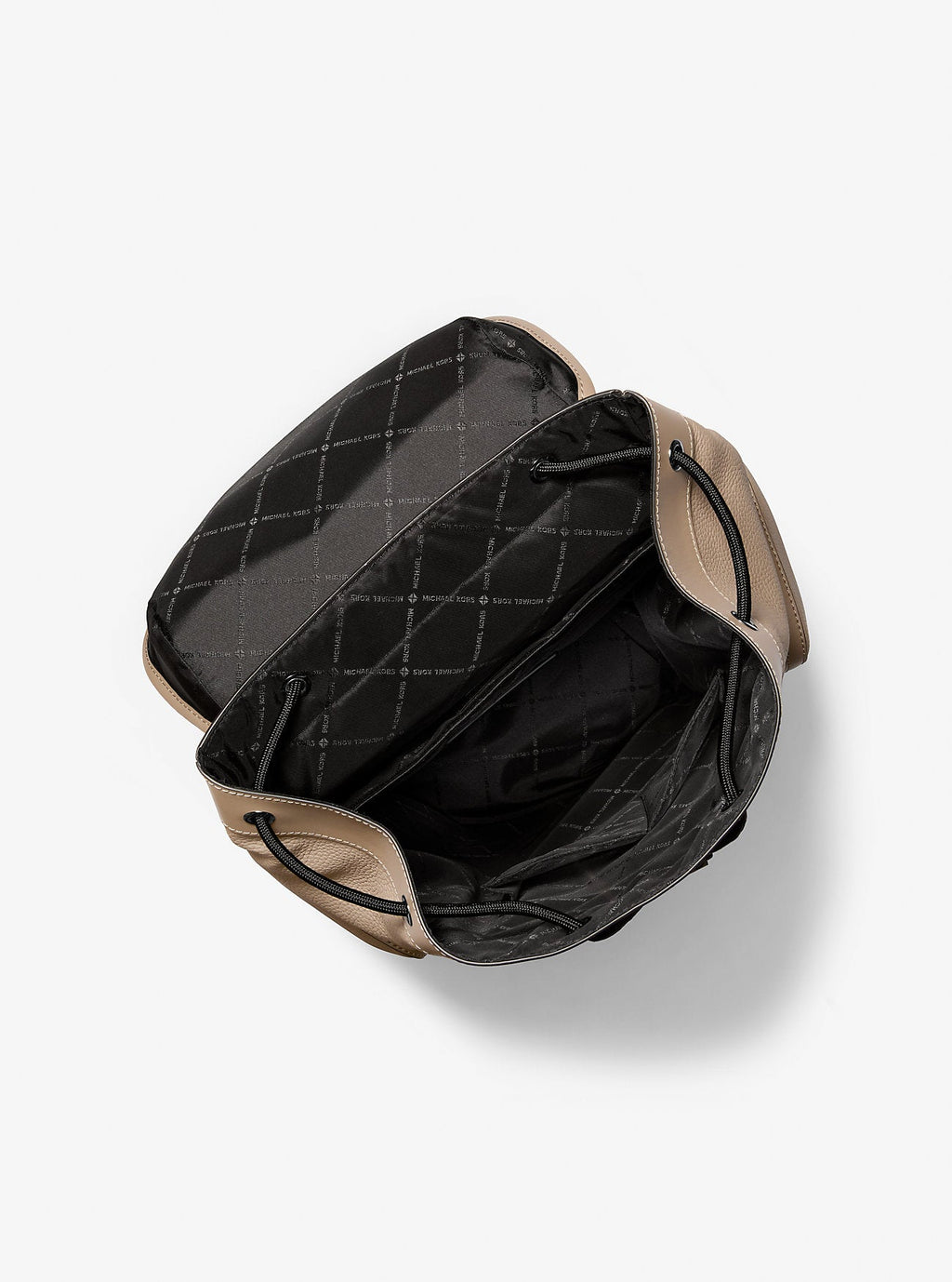 Michael Kors Hudson Pebbled Leather Backpack Travel School Bag
