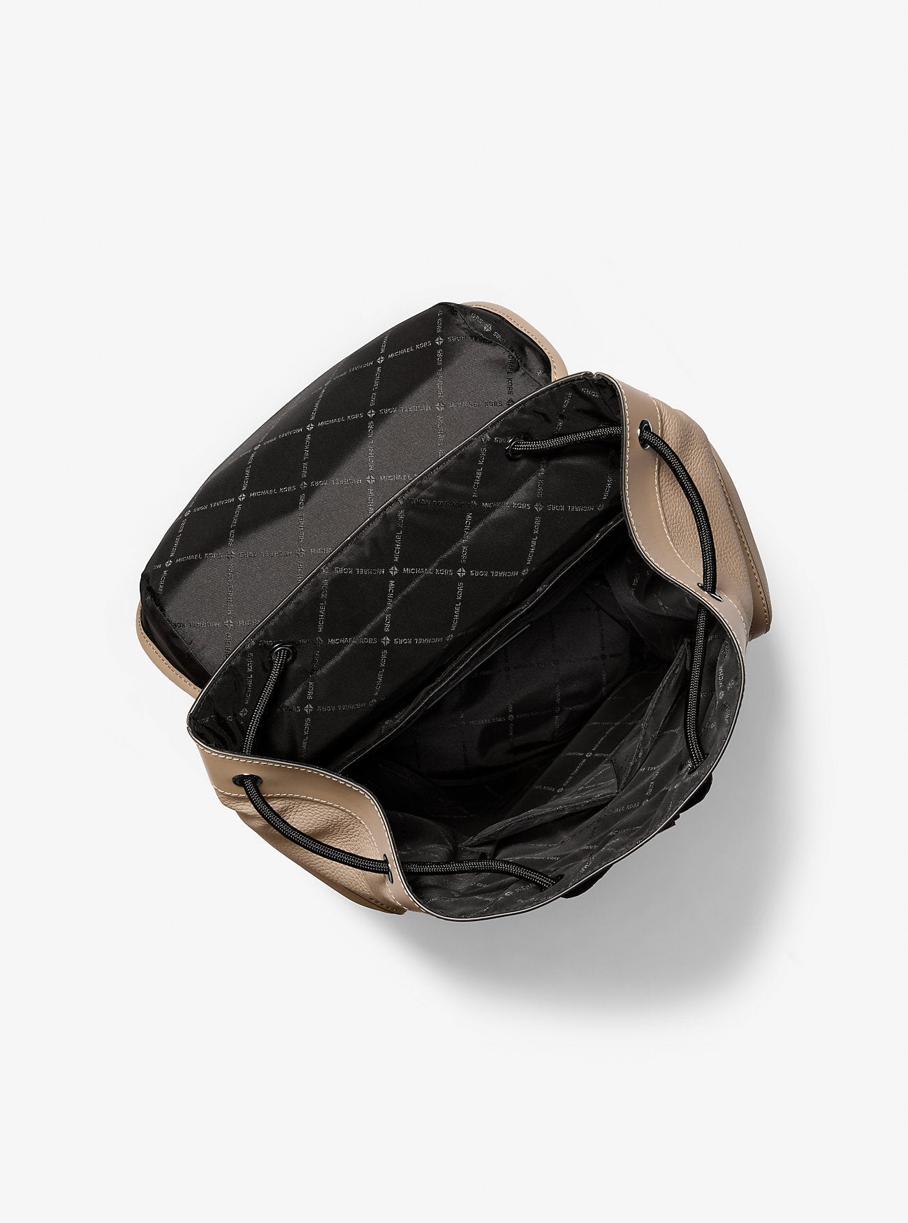 Michael Kors Hudson Pebbled Leather Backpack Travel School Bag