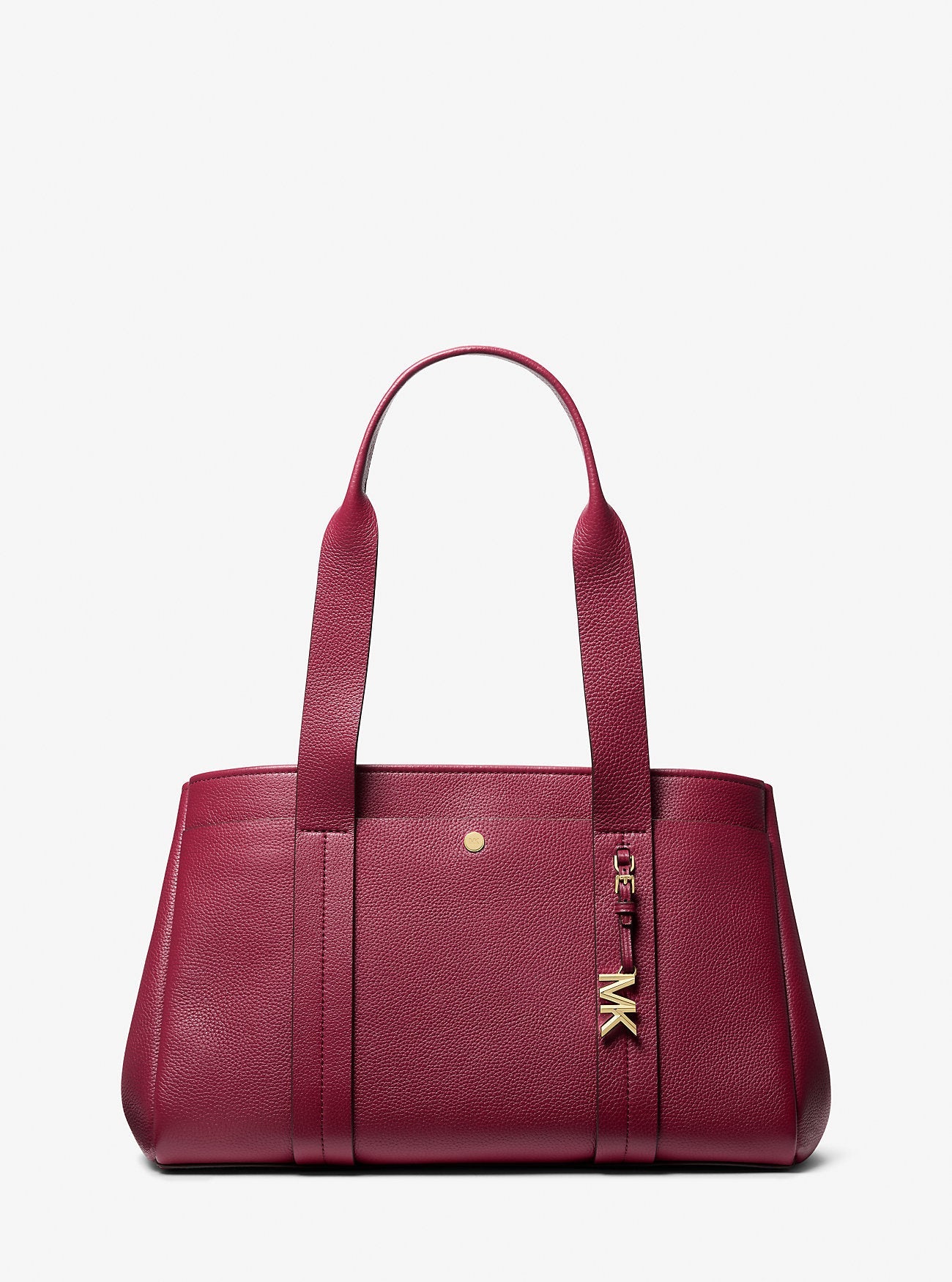 Michael Kors Romee Large Pebbled Leather Tote Bag Work Shoulder Bag