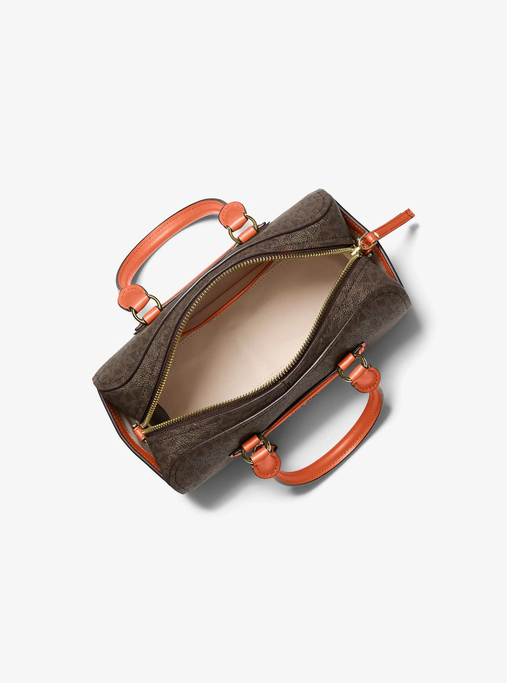 Michael Kors Jet Set Travel Extra-Small Signature Signature Logo Duffel Crossbody Bag Bag