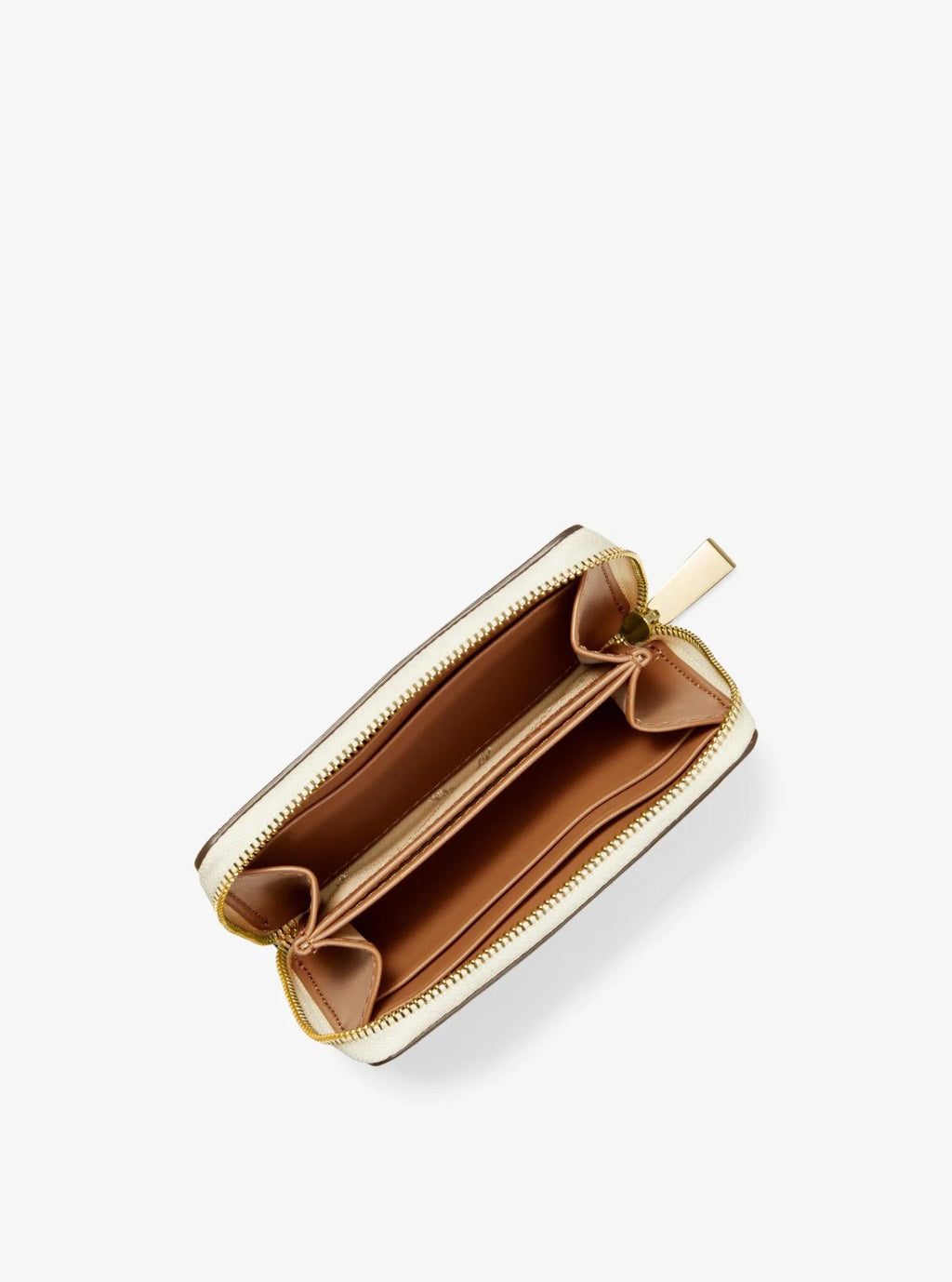 Michael Kors Small Signature Logo and Leather Wallet